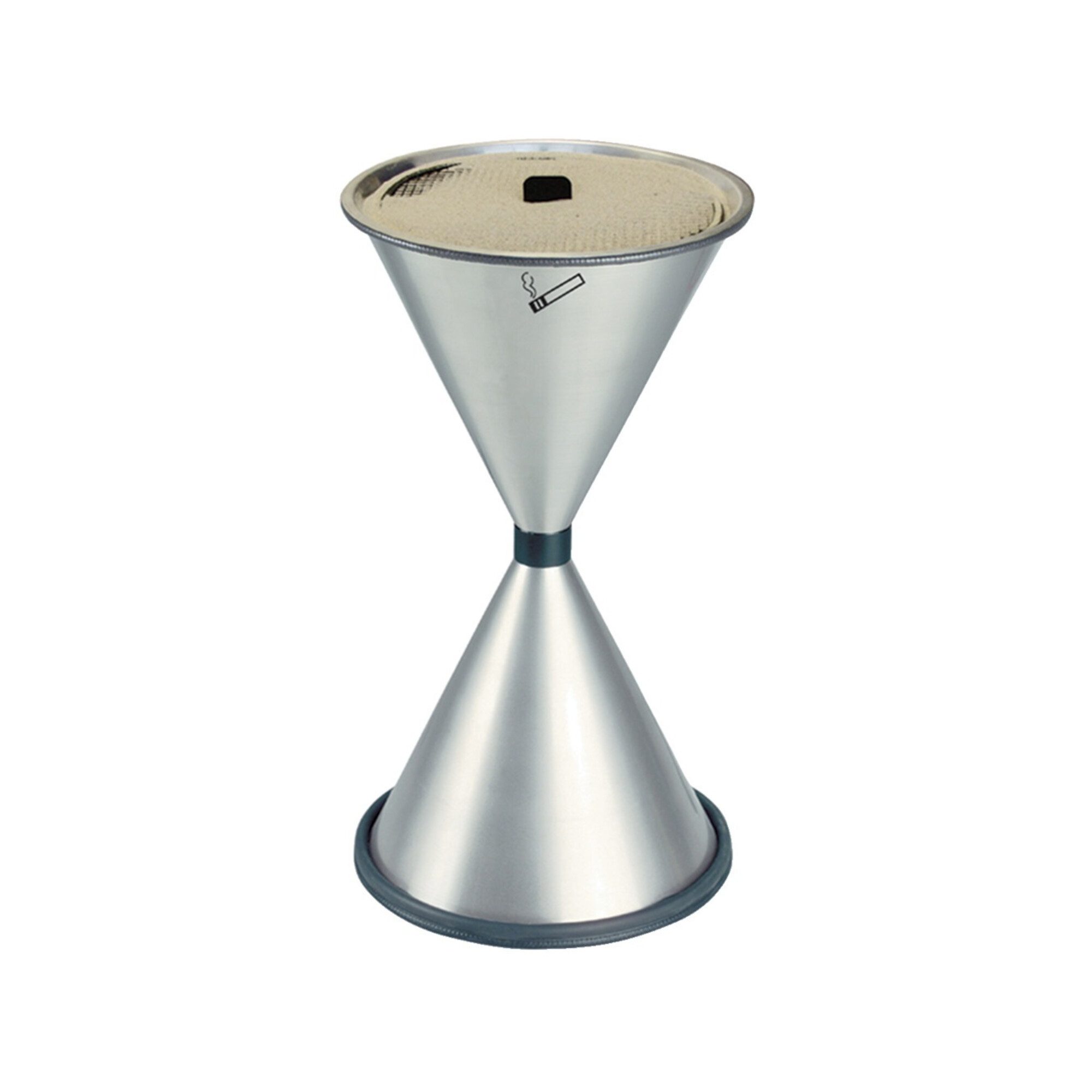 TKG Aschenbecher Standascher D405xH770mm blau Stahlbl.TKG
