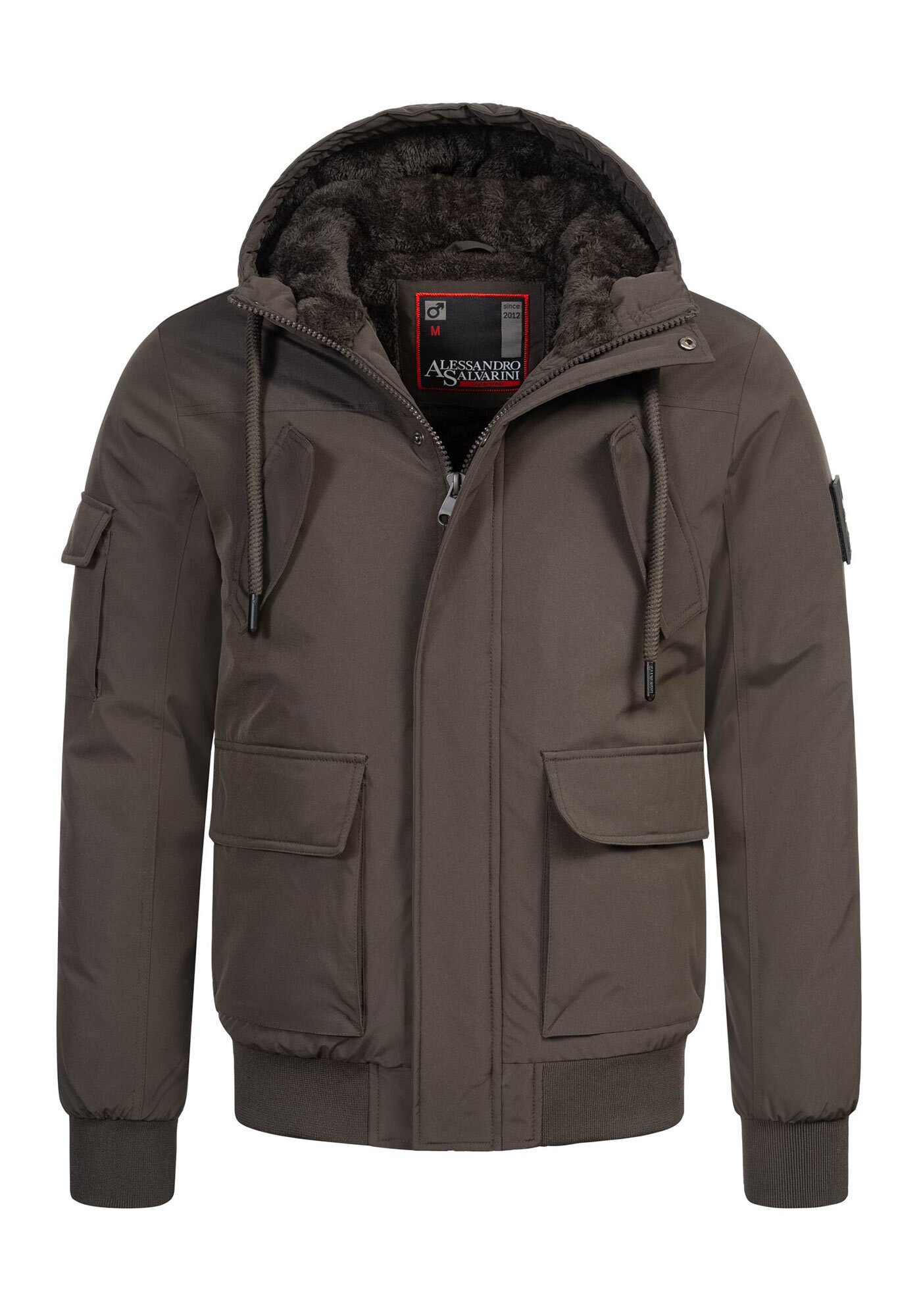 Alessandro Salvarini Winterjacke ASNehlo innen mit warmem Teddyfell – Bild 5 von 5