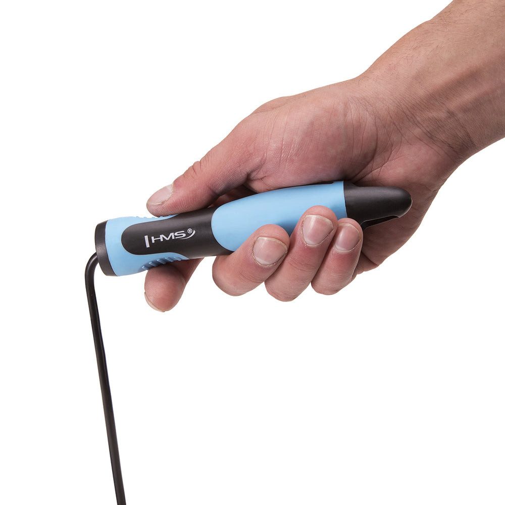 HMS Springseil Sprungseil Fitnessseil Springtau, ergonomische Griffe, Gummiseil, leicht, robust