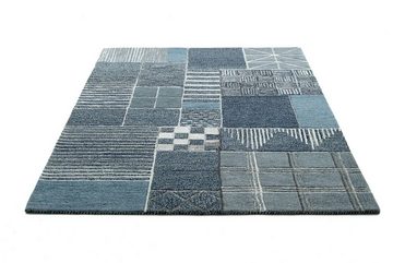 Teppich Lagun, THEKO, Rechteckig, moderner Handtuftteppich