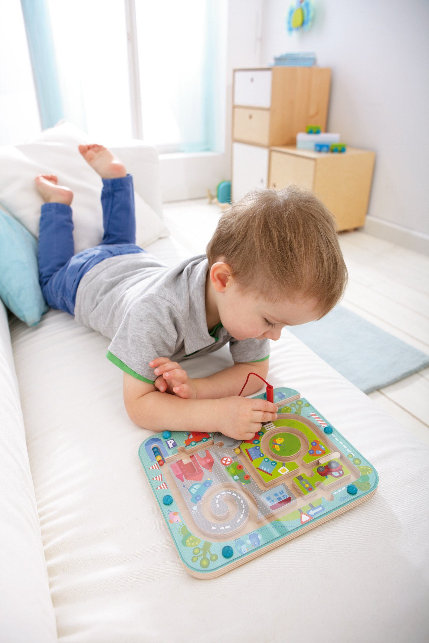 Haba Spiel Stadtlabyrinth, Magnetspiel