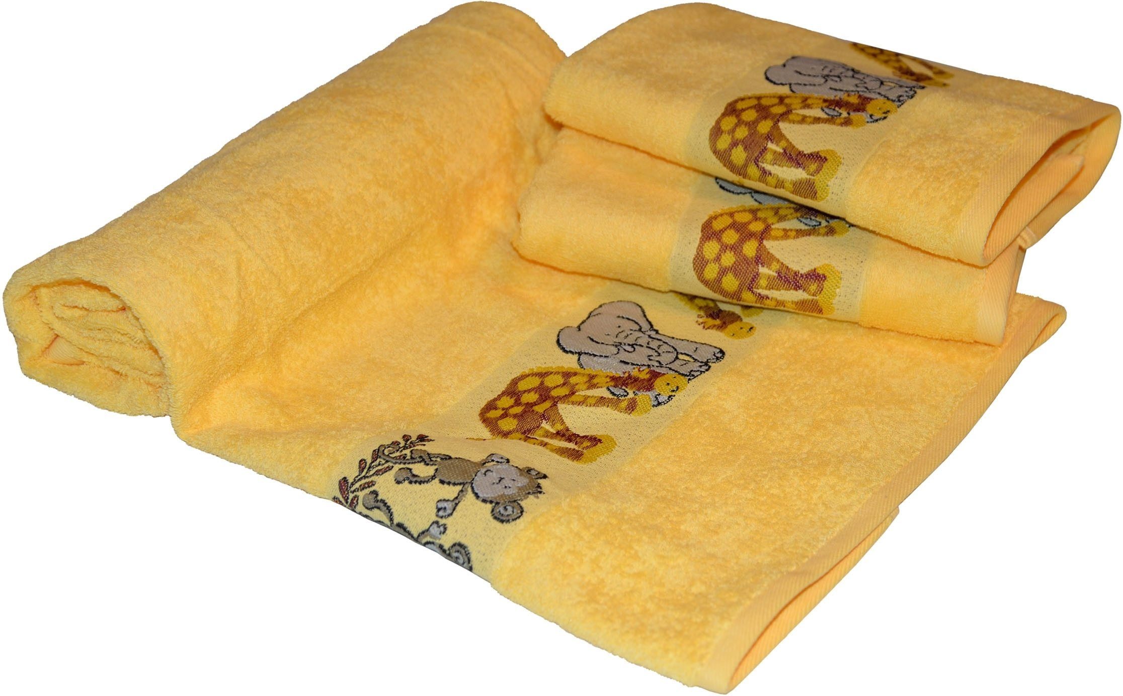 Handtuch Set Affe