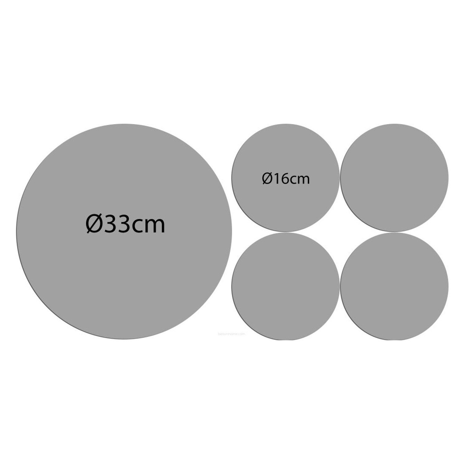 Bertoni Platzset 1x 33 cm, 4x günstig online kaufen