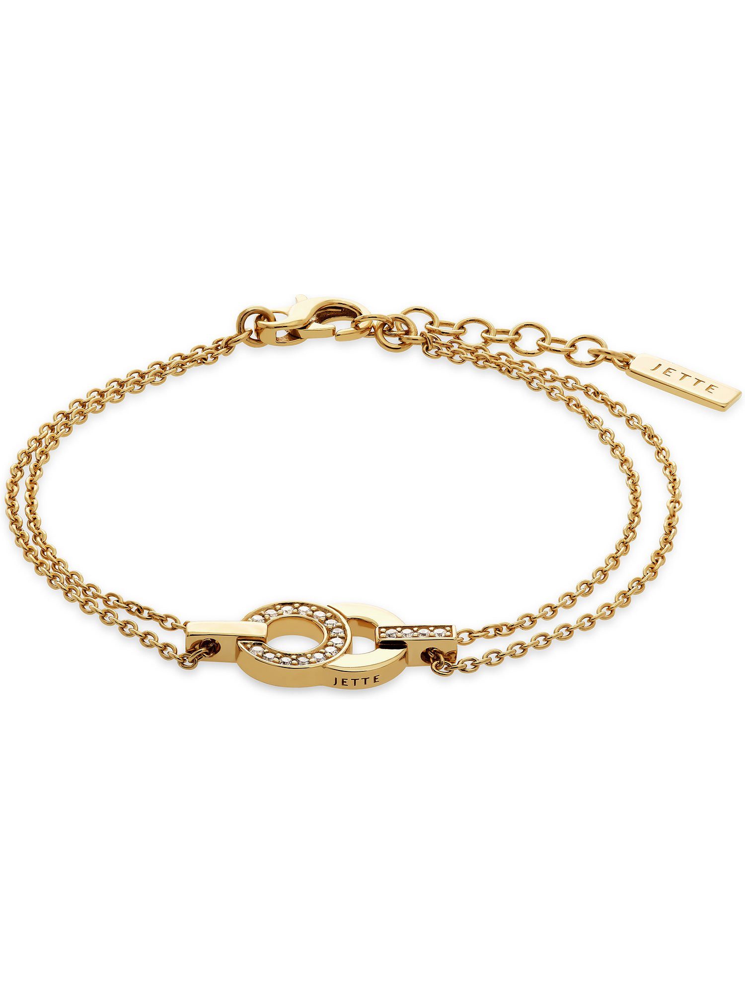 JETTE Armband JETTE Damen-Armband 925er Silber Zirkonia, SWING