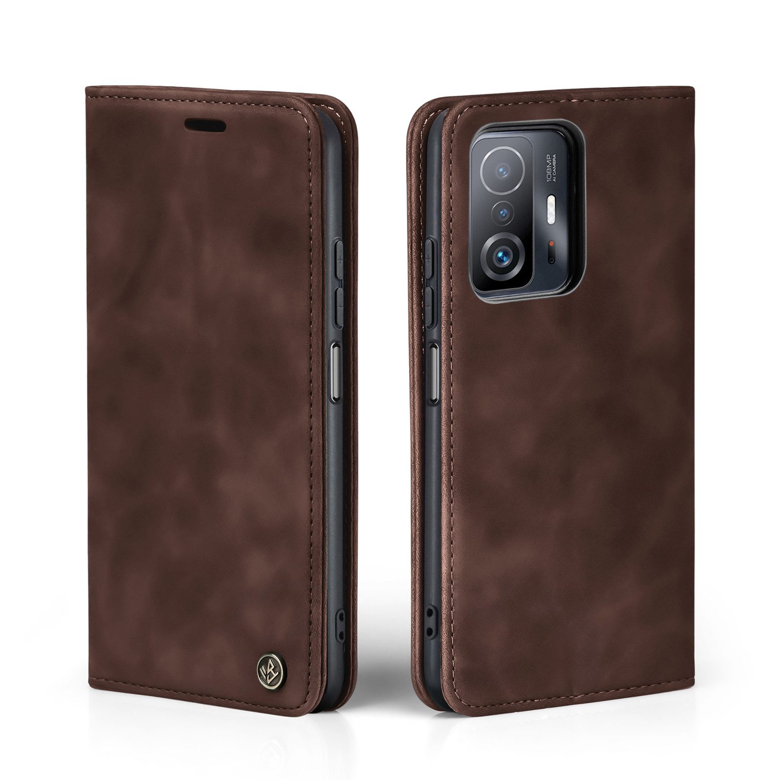 Tec-Expert Handyhülle Tasche Hülle für Xiaomi 11T / 11T Pro 6.67 Zoll, 6.67, Cover Klapphülle Case mit Kartenfach Fliphülle aufstellbar