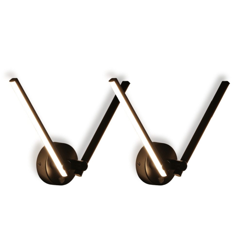 WILGOON Wandleuchte Wandlampe Wohnzimmer 180° Schwenkbar günstig online kaufen