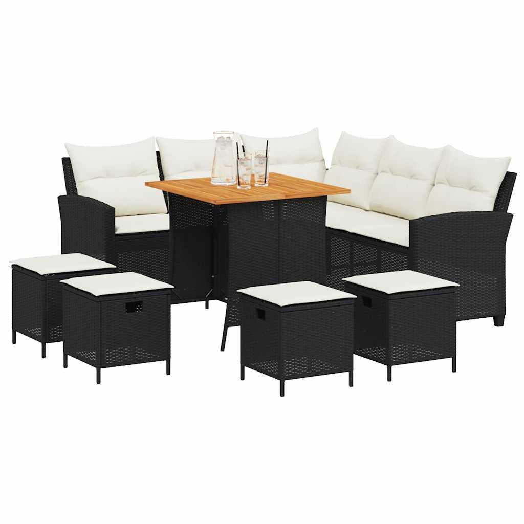 vidaXL Gartenlounge-Set 6tlg. Garten-Sofagarnitur mit Kissen günstig online kaufen