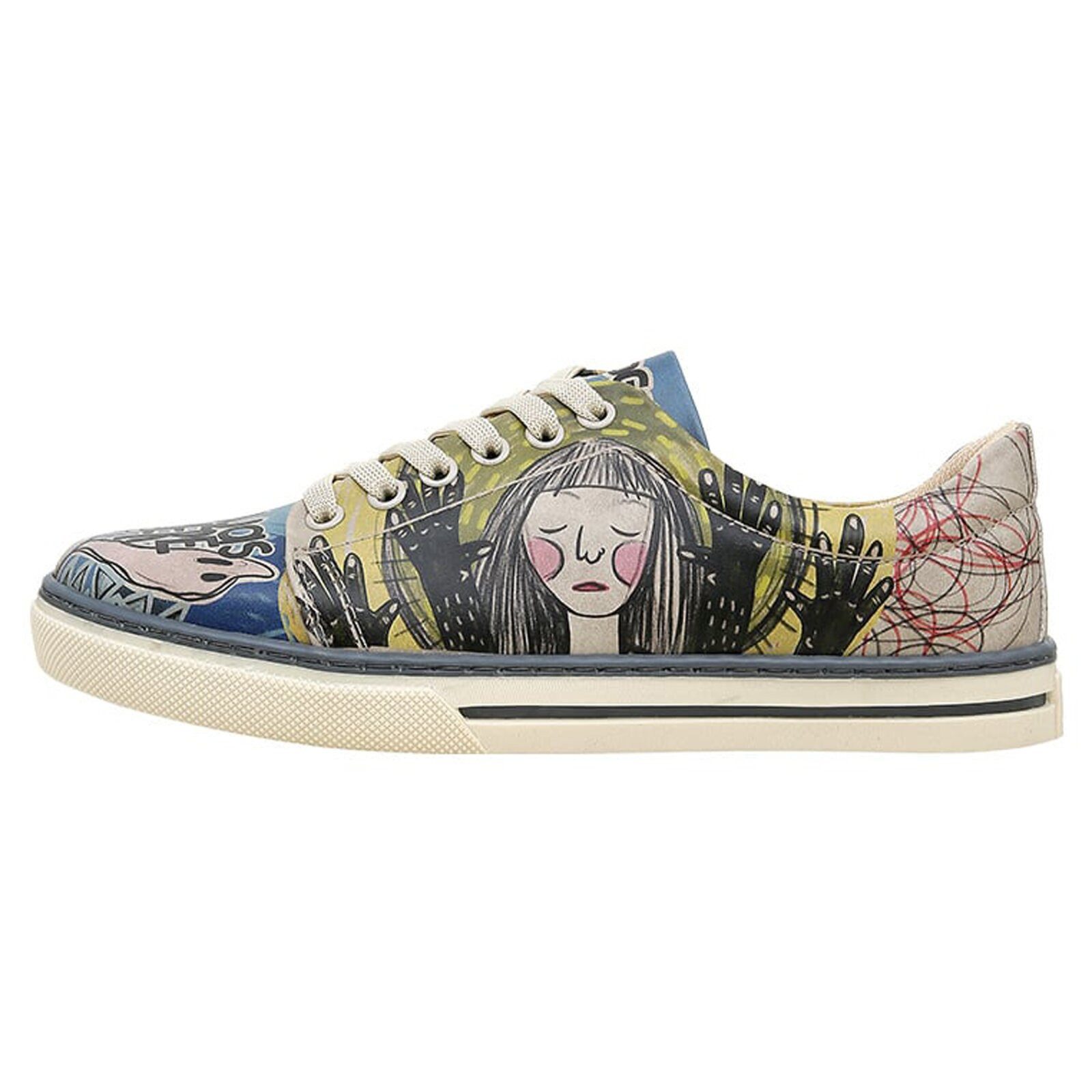 Classic Schnürsneaker I Was Here Damen Sneaker Sneaker