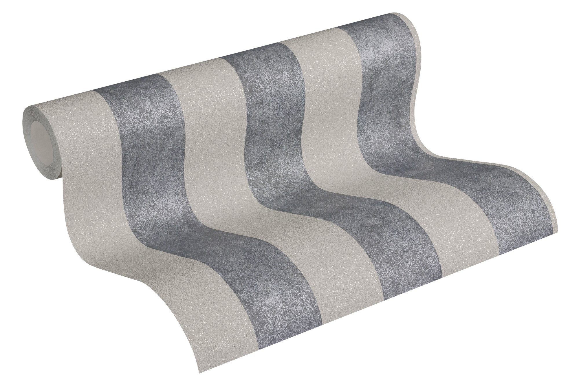 A.S. Création Vinyltapete, -, Streifentapete Schwarz Vliestapete 372711 Wandtapete Tapete. Reduzierter Preis € 29,95. Unverbindliche Preisempfehlung € 45,95, (€ 5,62 pro 1 qm)