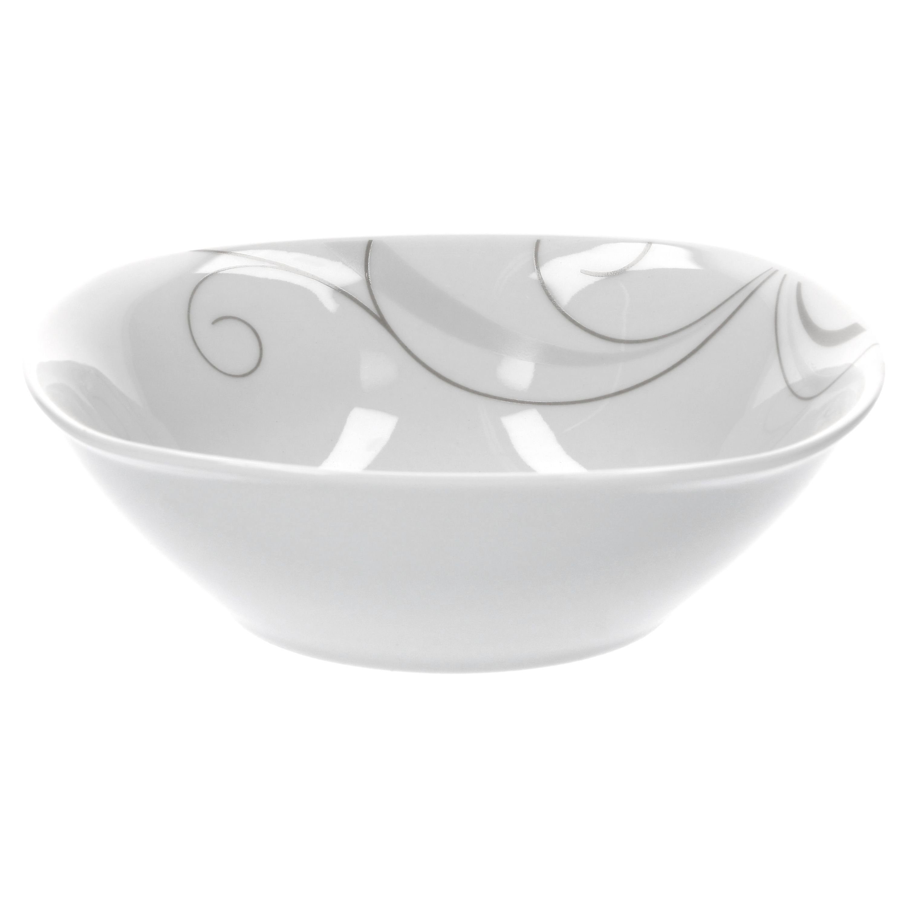 Salatschale 6er Set Müsli- Portofino van Well 12cm, Müslischale Porzellan