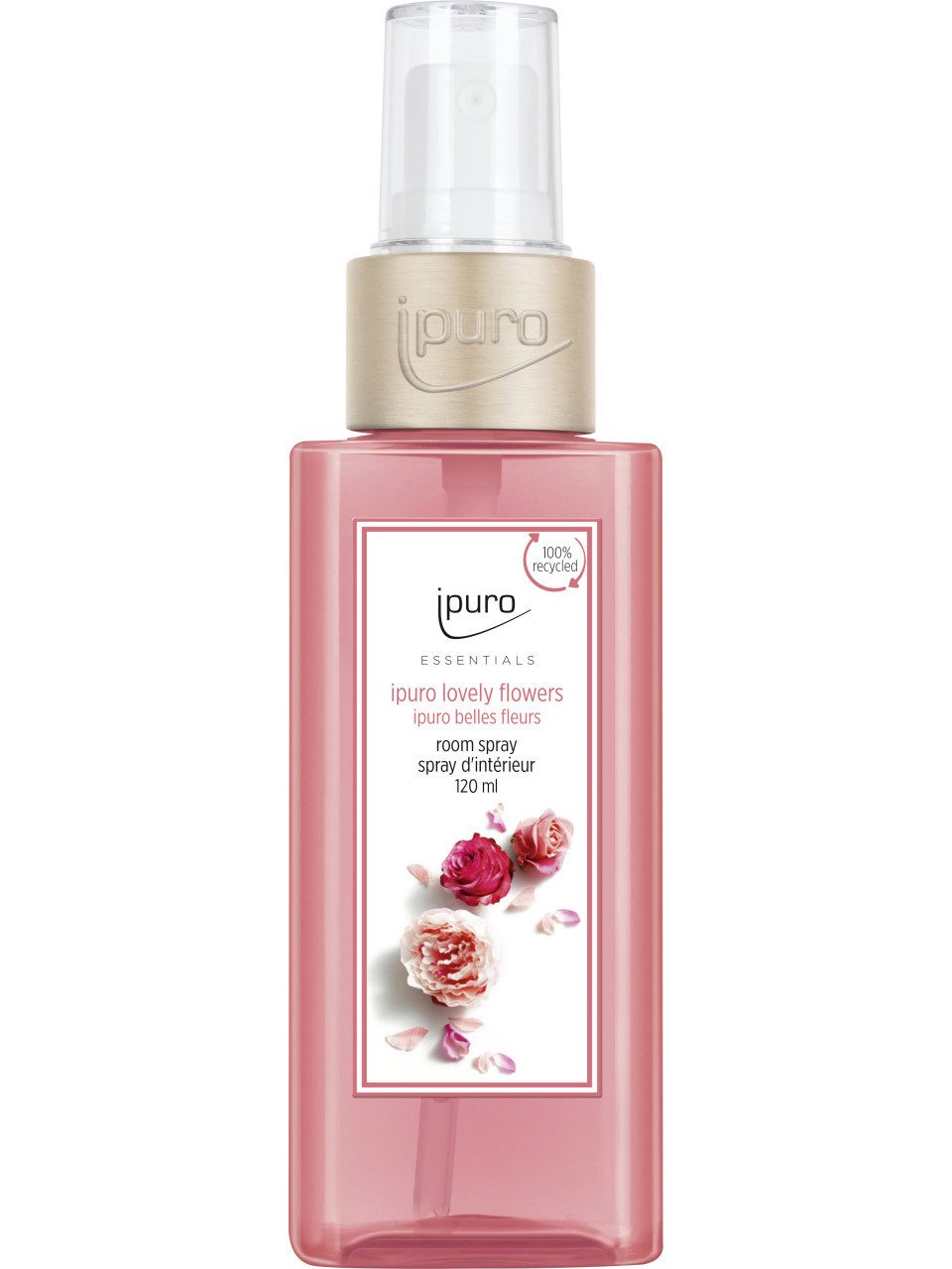 IPURO Raumduft ipuro ESSENTIALS Raumspray Lovely Flowers 120 ml