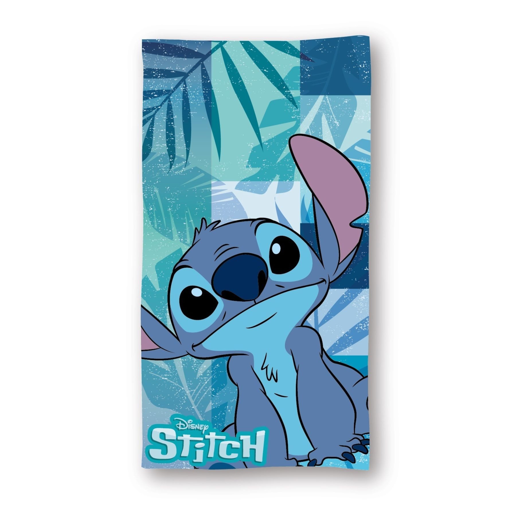 Lilo & Stitch Strandtuch - 140x70 cm Badetuch Handtuch Mikrofaser Blau, (1-St)