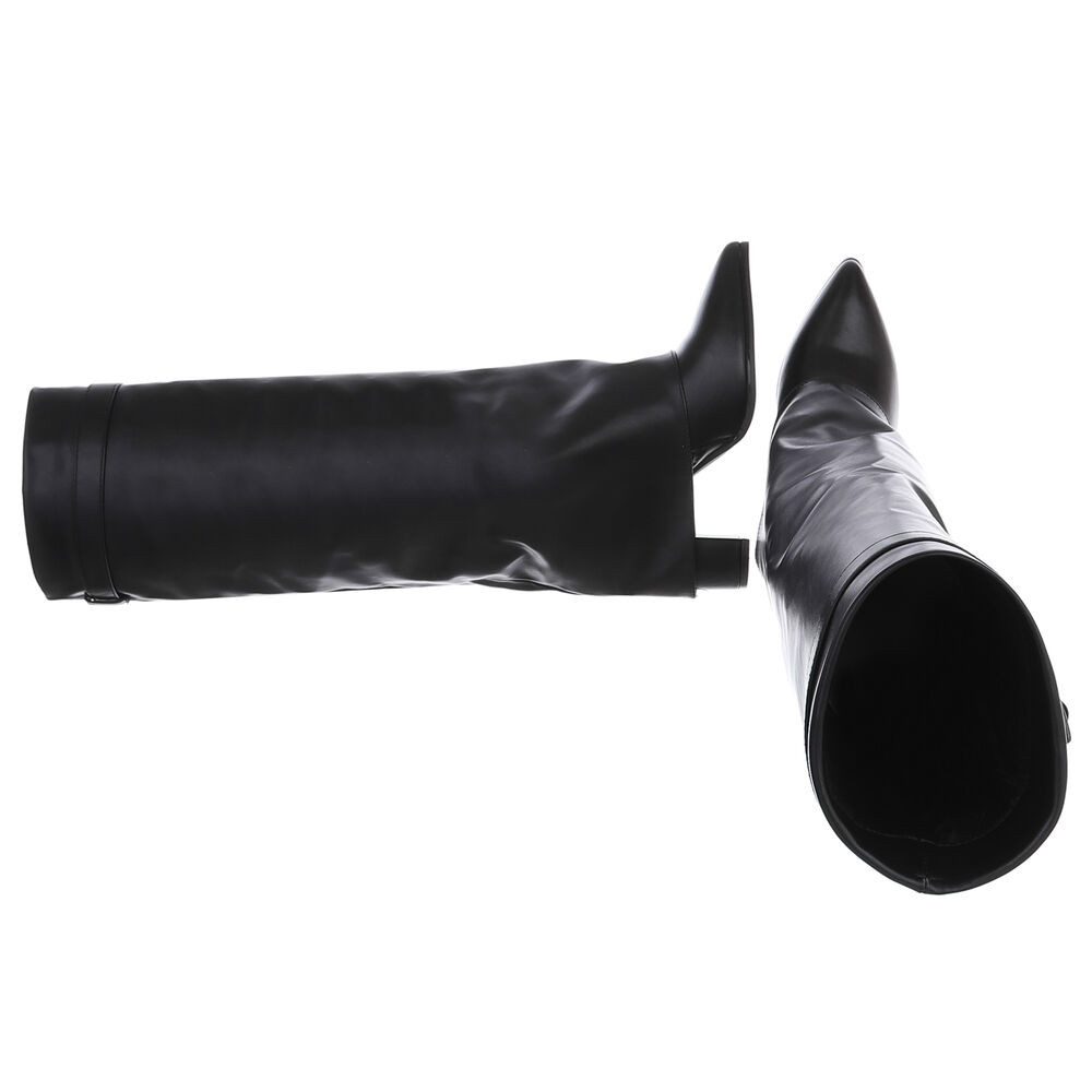 Ital-Design Modische Stiefel mit Blockabsatz und eleganten Details High-Hee günstig online kaufen