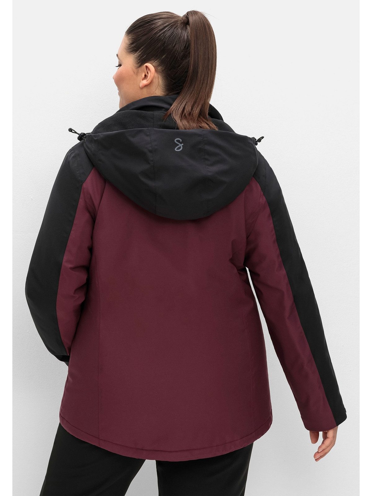 Sheego Outdoorjacke Große Größen atmungsaktiv, wasser- und winddicht