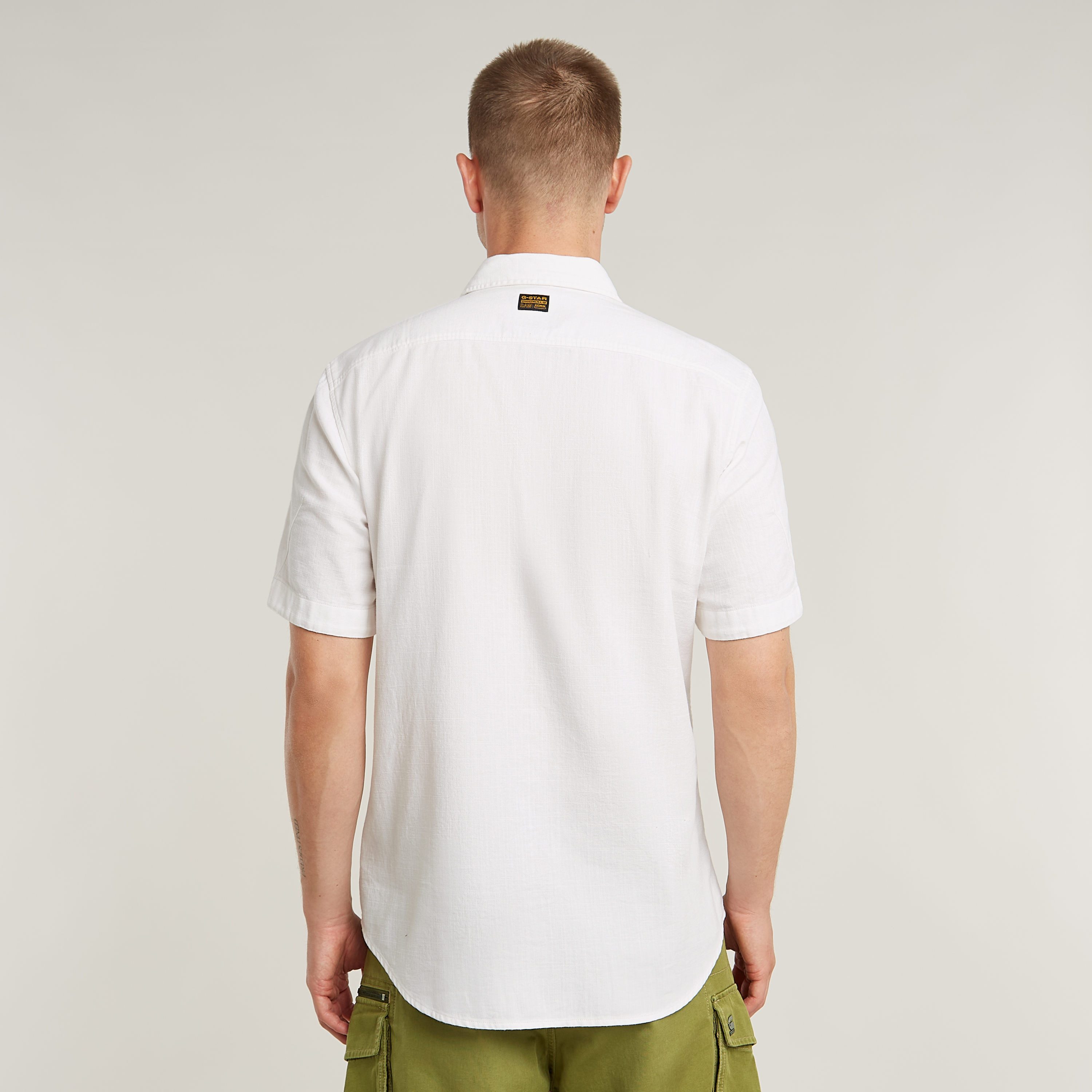 G-STAR Kurzarmhemd Marine Slim Shirt mit günstig online kaufen