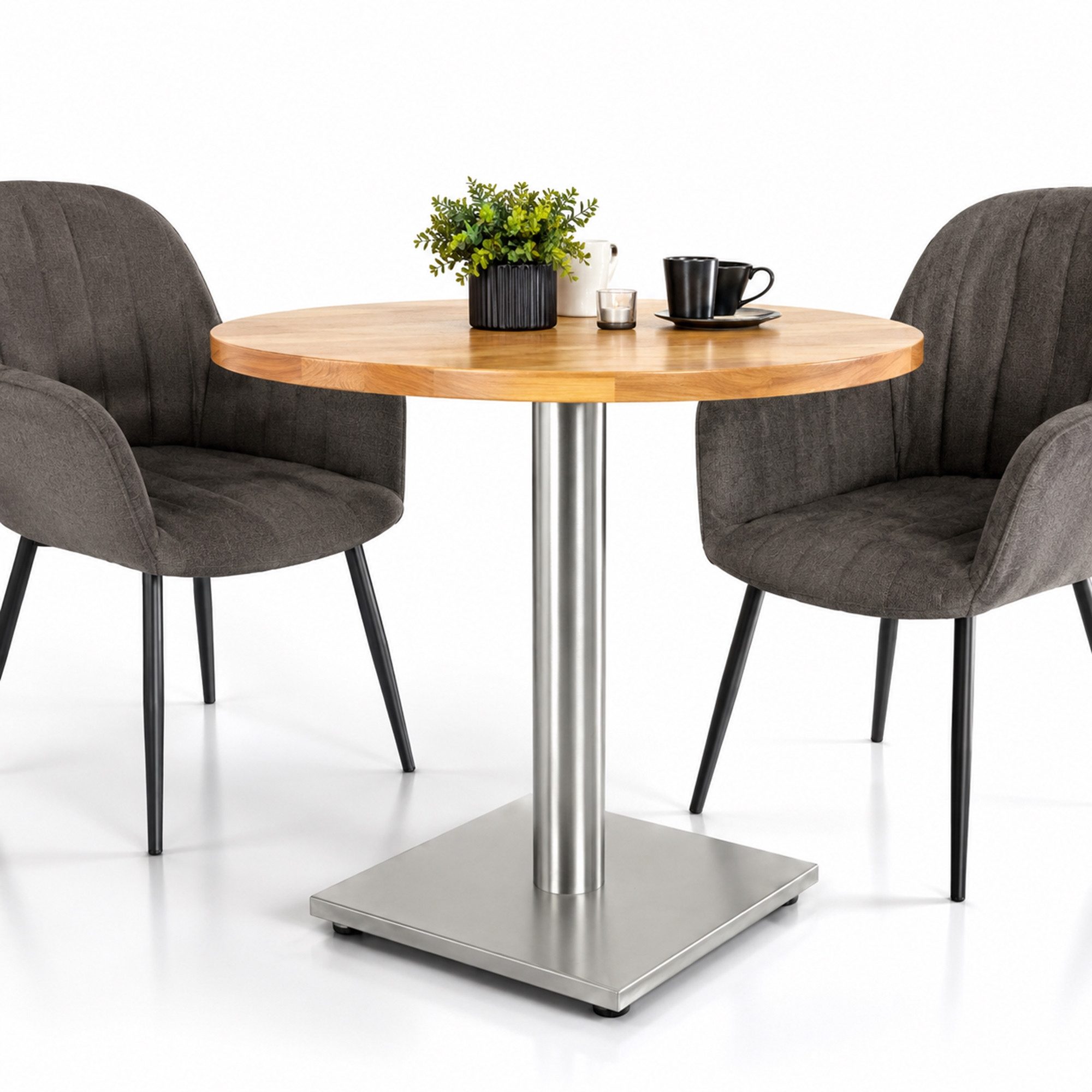 Mucola Möbelfuß Tischuntergestell 72CM Unterstellfuß Schreibtischbein Tischgestell, (Stück, 3-St), Kombinierbar mit einer Tischplatte Ihrer Wahl (Marmor, Granit, etc)
