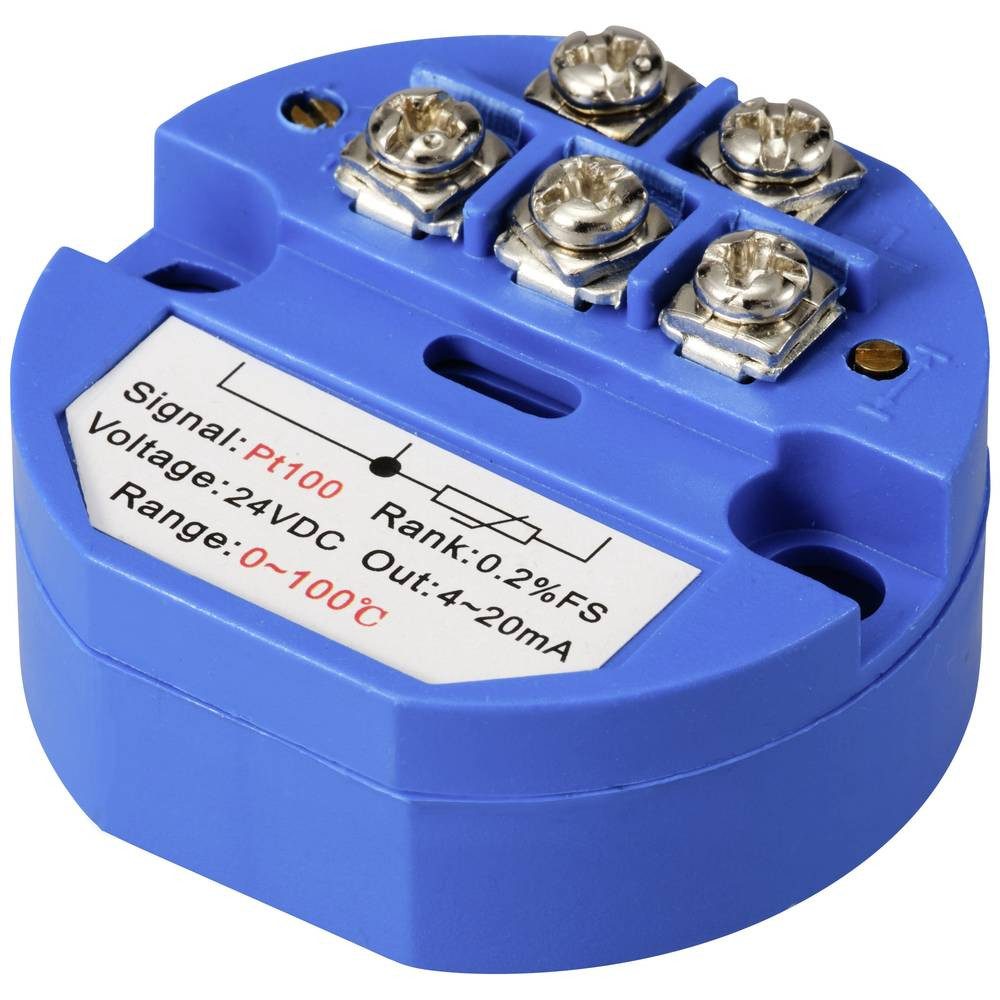 Sygonix Heizkörperthermostat Temperatur-Transmitter, 24 V/DC, 4-20mA, 0-100 °C SY-6085066