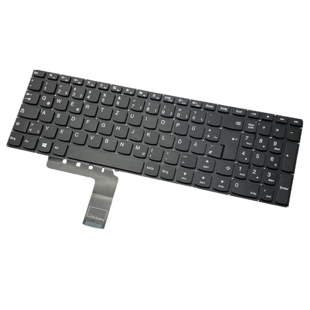 Trade-Shop Ersatz passend für Lenovo IdeaPad 310-15 310-15ABR 310-15IAP 310-15ISK Tastatur (Tastenbelegung: Deutsch, QWERTZ / Farbe: Schwarz)
