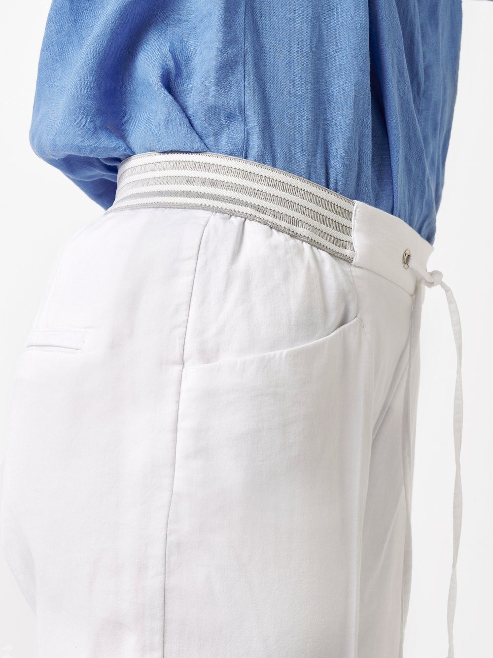 TONI 7/8-Hose Sue Wide 7/8 aus sommerlich leichtem Baumwollmix, mit Dehnbund