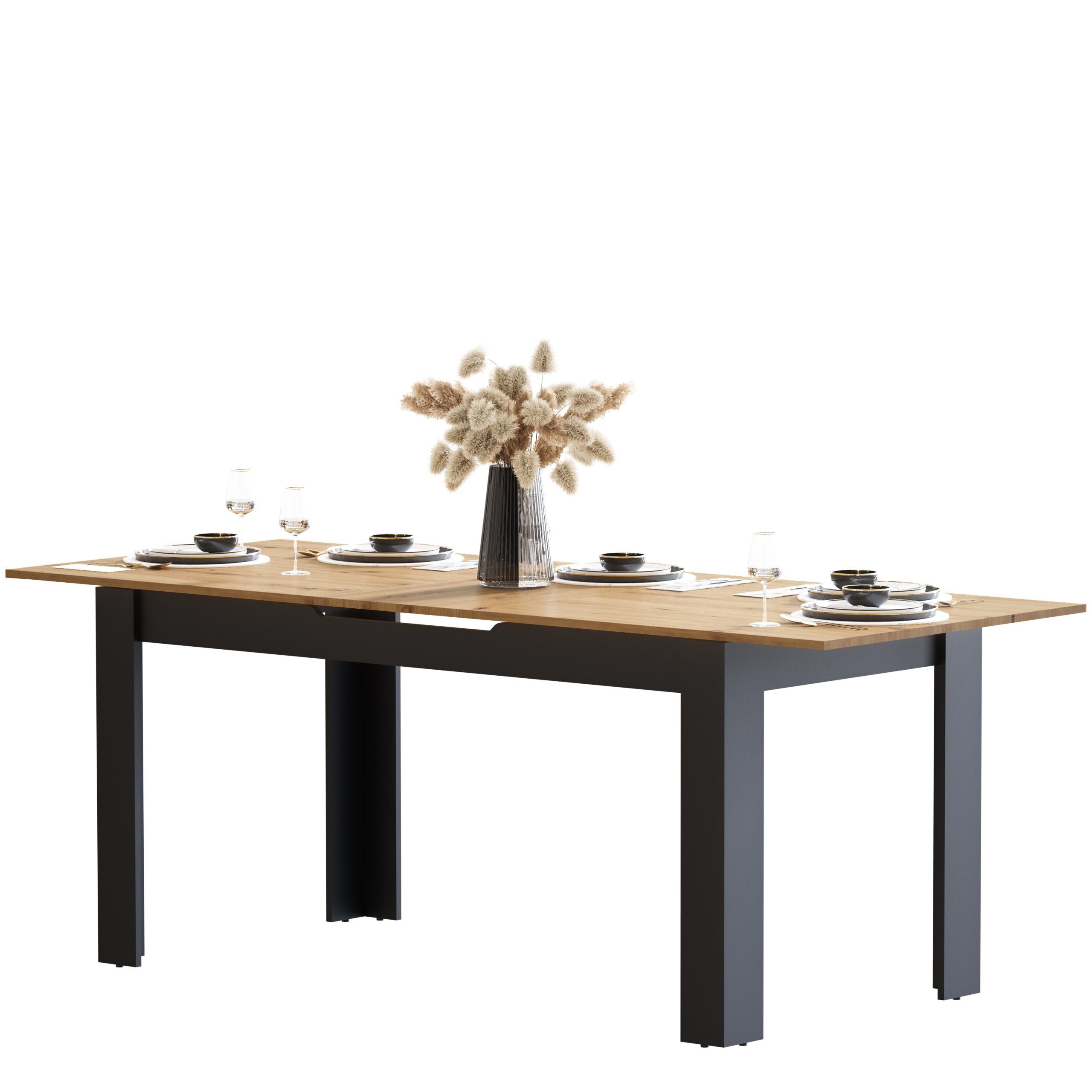 Newroom Esstisch Movani, ausziehbar 160-200 cm günstig online kaufen