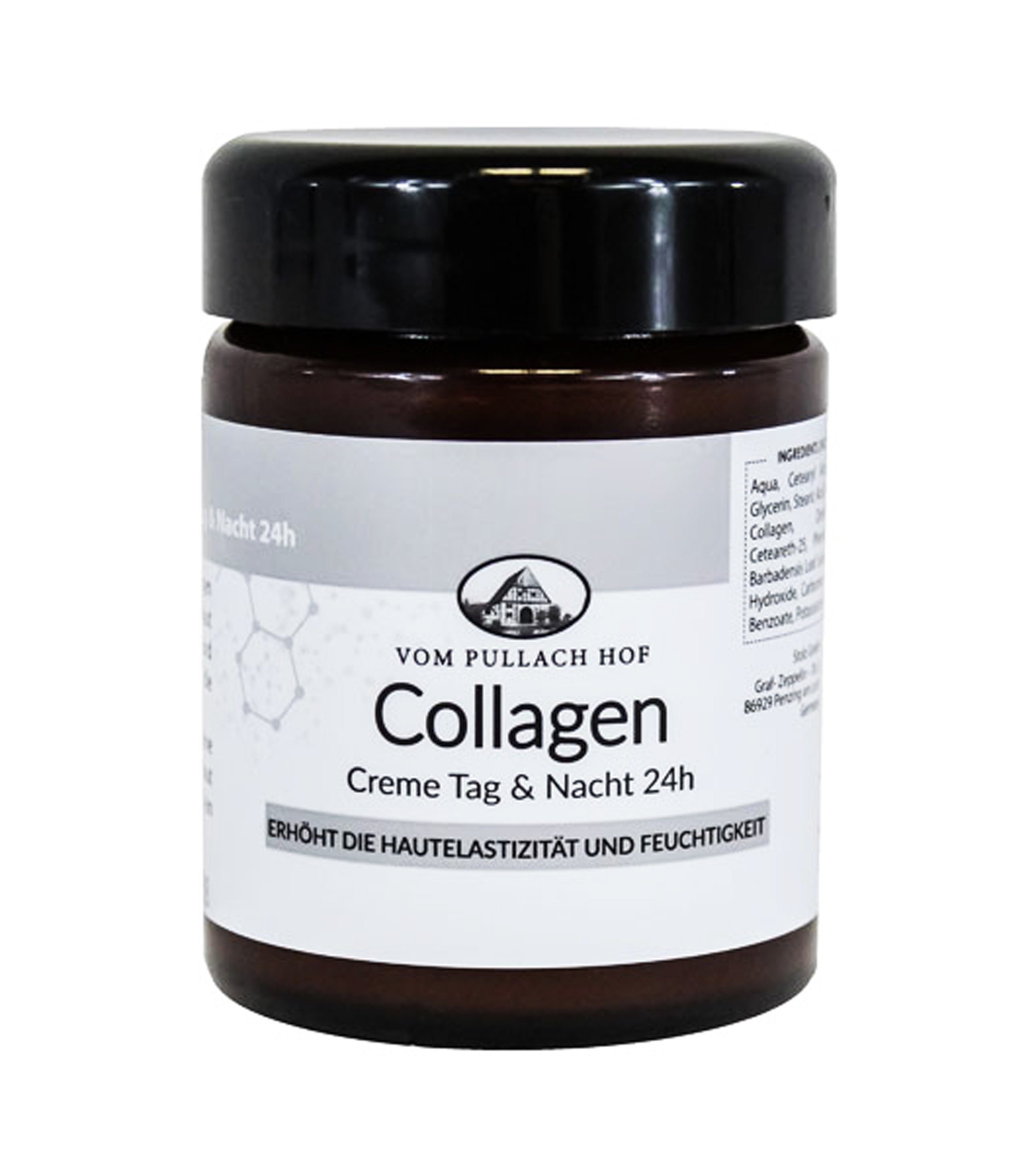 vom Pullach Hof Anti-Aging-Creme COLLAGEN CREME 100ml Feuchtigkeitscreme Gesichtcreme Anti-Aging 81, Antifalten