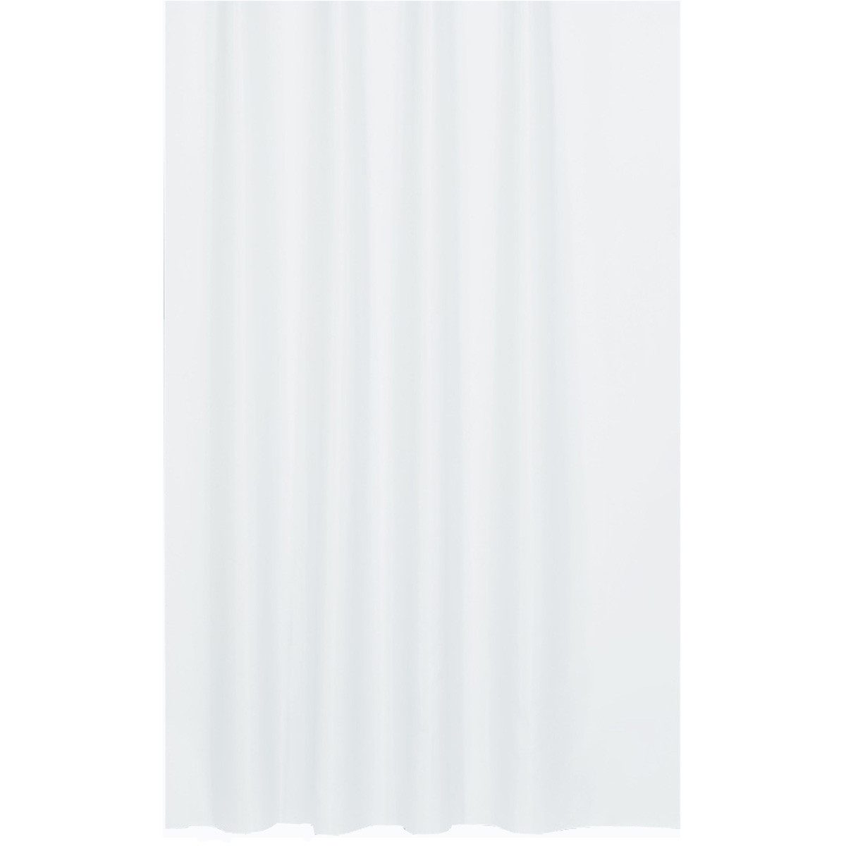 Ekershop Duschvorhang Textil Uni Farben Weiß Schwarz Rot Grau Breite 240 cm günstig online kaufen