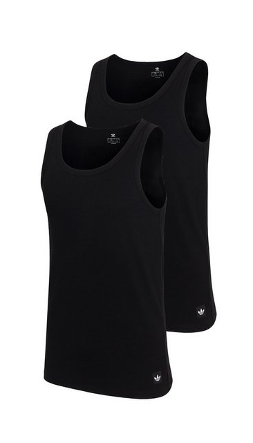 adidas Originals Muskelshirt (2er-Pack) mit dezentem Marken-Logo am Saum günstig online kaufen