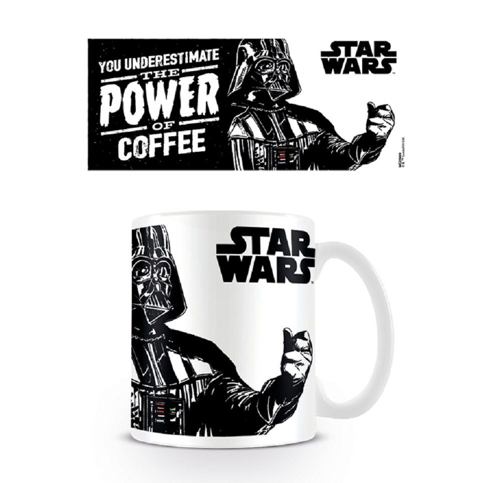 PYRAMID Tasse »Star Wars - Darth Vader "You underestimate the Power of  Coffee" - Tasse«, Keramik