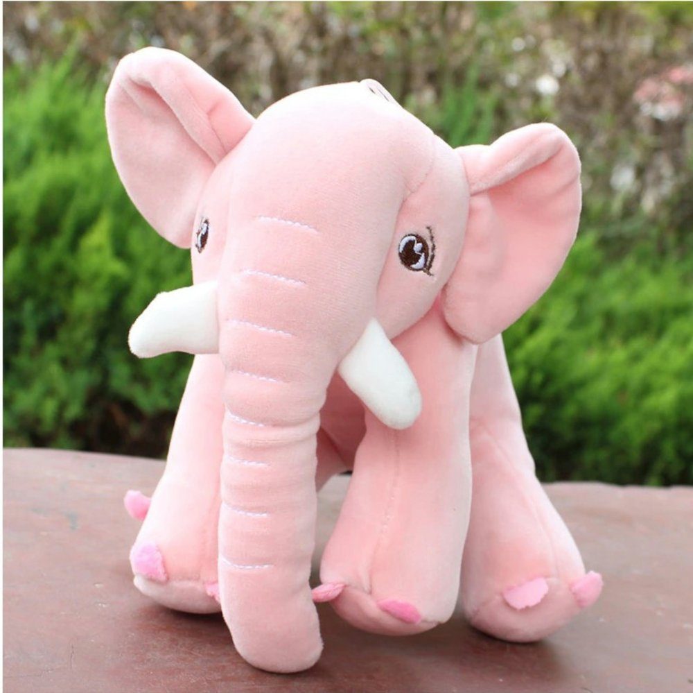 Tinisu Kuscheltier Rosa Elefant Kuscheltier - 23 cm extra weiches Plüschtier