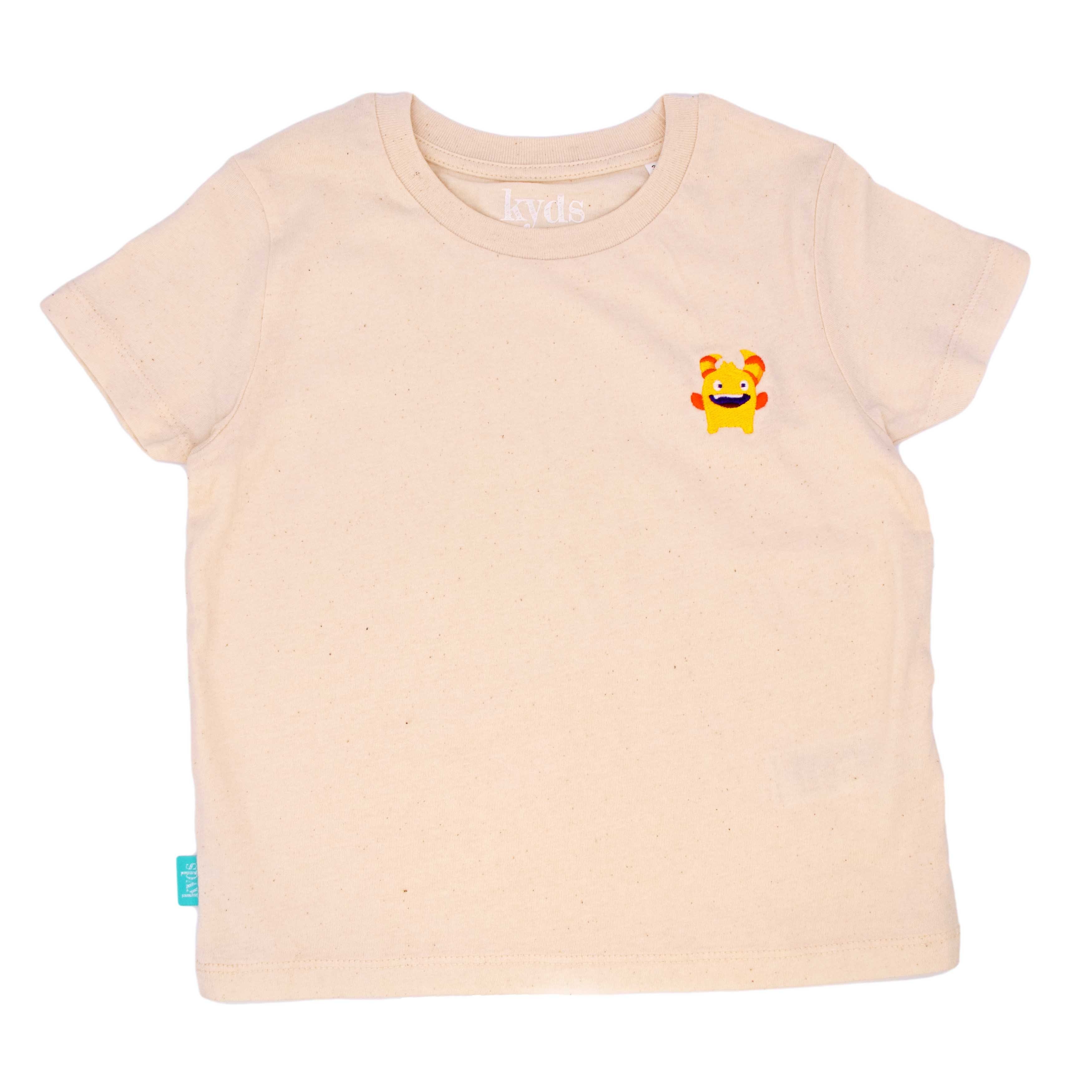 Mädchen Bio-Baumwolle T-Shirt kyds 3 für aus ab 100% Kinder Jungs T-Shirt und Nachhaltiges Monster, Jahren
