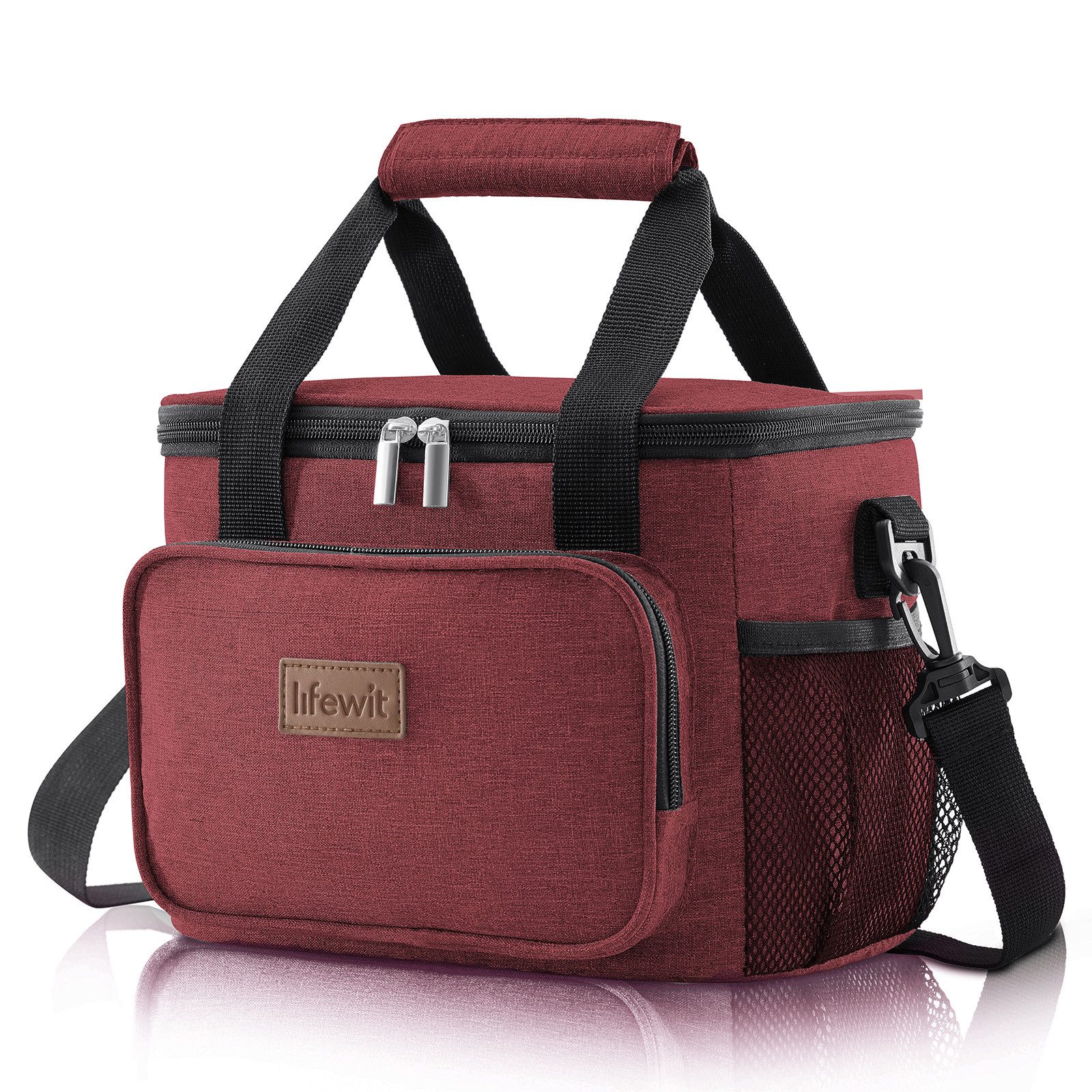 Lifewit Picknicktasche Kühltasche klein unterwegs, Isolierte Cooler Bag Lun günstig online kaufen