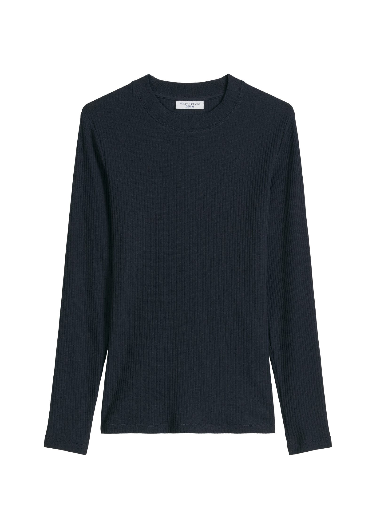 Marc O'Polo DENIM Langarmshirt aus Rippjersey