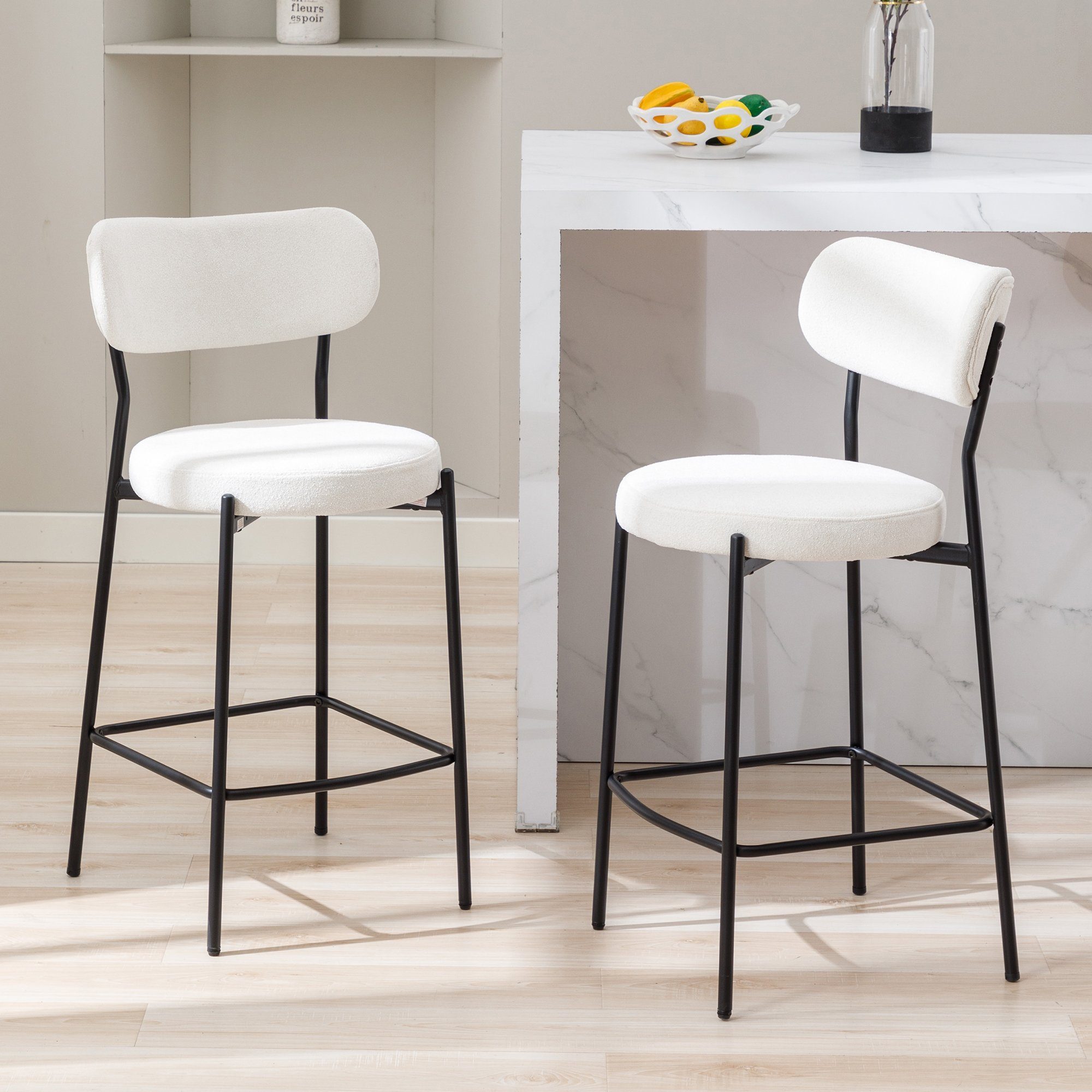 Duhome Barhocker (5411A1), Barstuhl 2er Set Tresenhocker Küchenhocker aus S günstig online kaufen