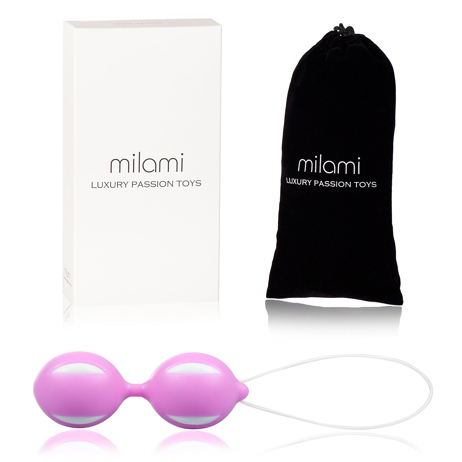 Sextoy pink Liebeskugeln - milami - Liebeskugeln Kugeln milami Beckenbodentraining