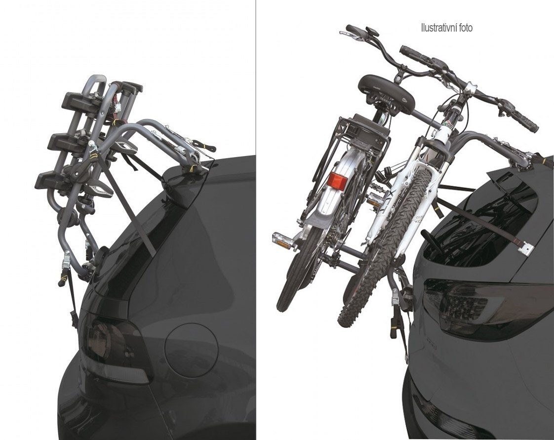 Peruzzo Kupplungsfahrradträger PERUZZO schwarz für Fahrräder, 3 REAR Fahrradträger INSTINCT PURE