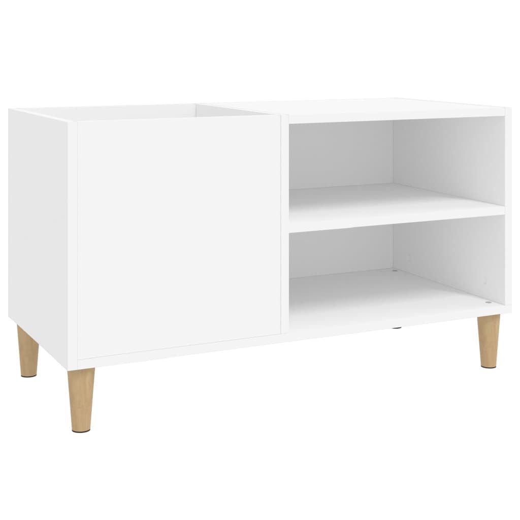 vidaXL Beistellschrank Plattenschrank Weiß 84,5x38x48 cm günstig online kaufen
