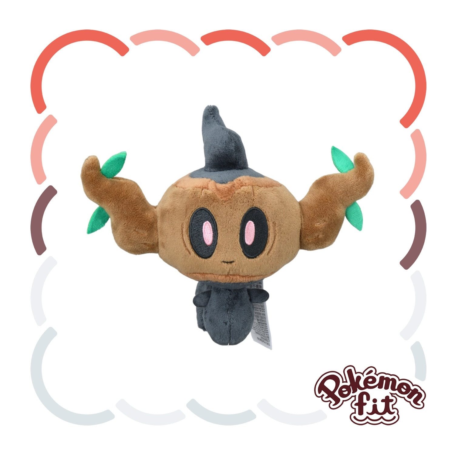 Pokémon Center Plüschfigur Pokemon Paragoni Kuscheltier - 13 cm Plüschtier Phantump