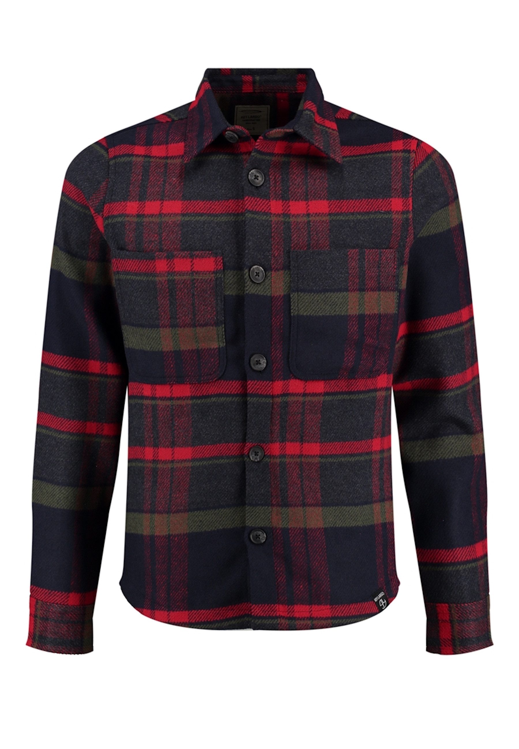 Key Largo Langarmhemd Hemd Zermatt Langarmhemd (1-tlg)