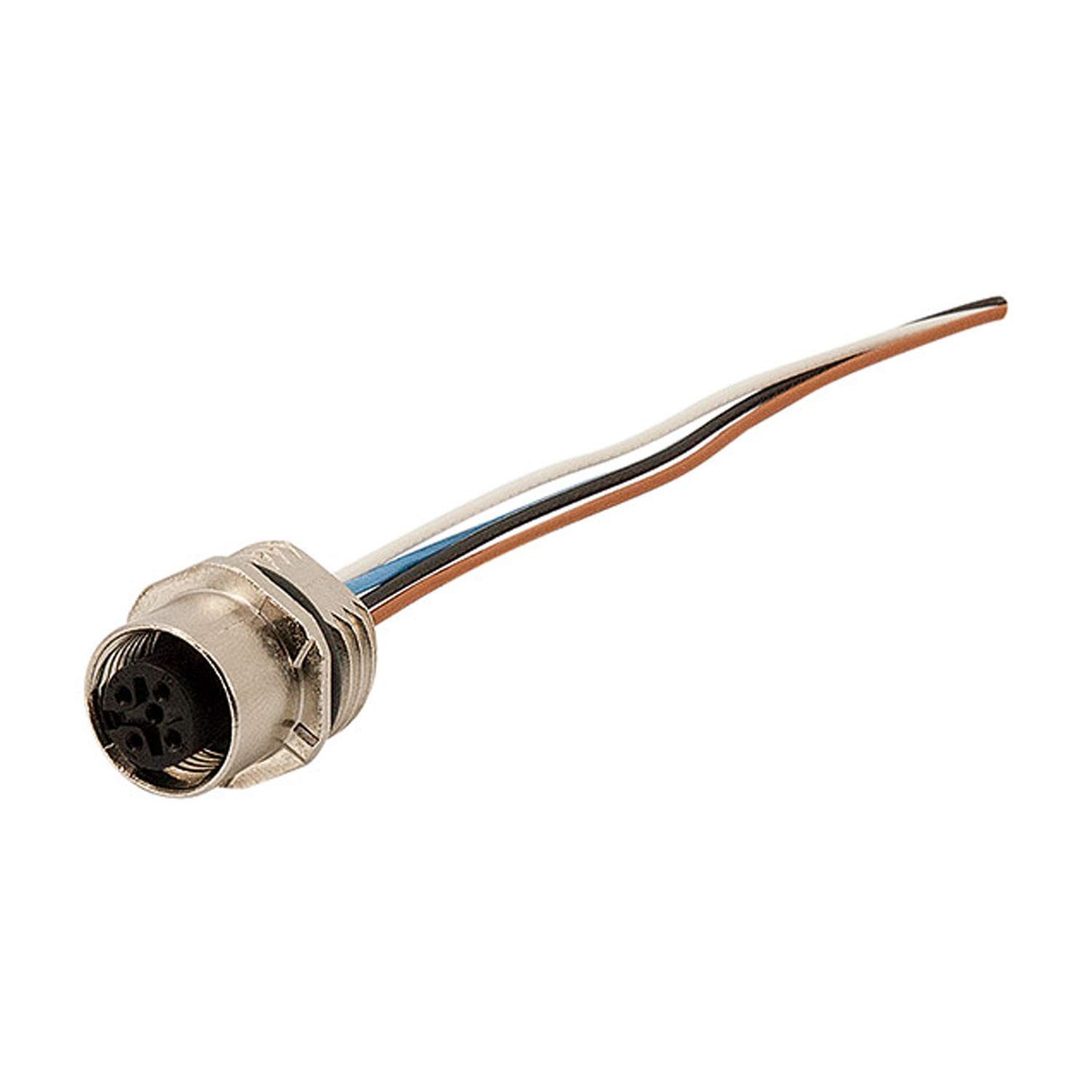 Phoenix Contact Sensor Titel:M12 Gerätesteckverbinder gerade Buchse Polzahl 4-polig Vorderwa, (Sensor-/Aktor-Steckverbinder)