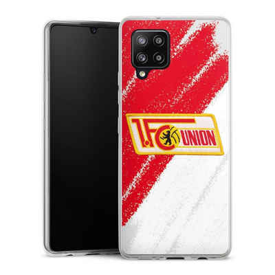 DeinDesign Handyhülle Offizielles Lizenzprodukt 1. FC Union Berlin Logo, Samsung Galaxy A42 5G Slim Case Silikon Hülle Ultra Dünn Schutzhülle