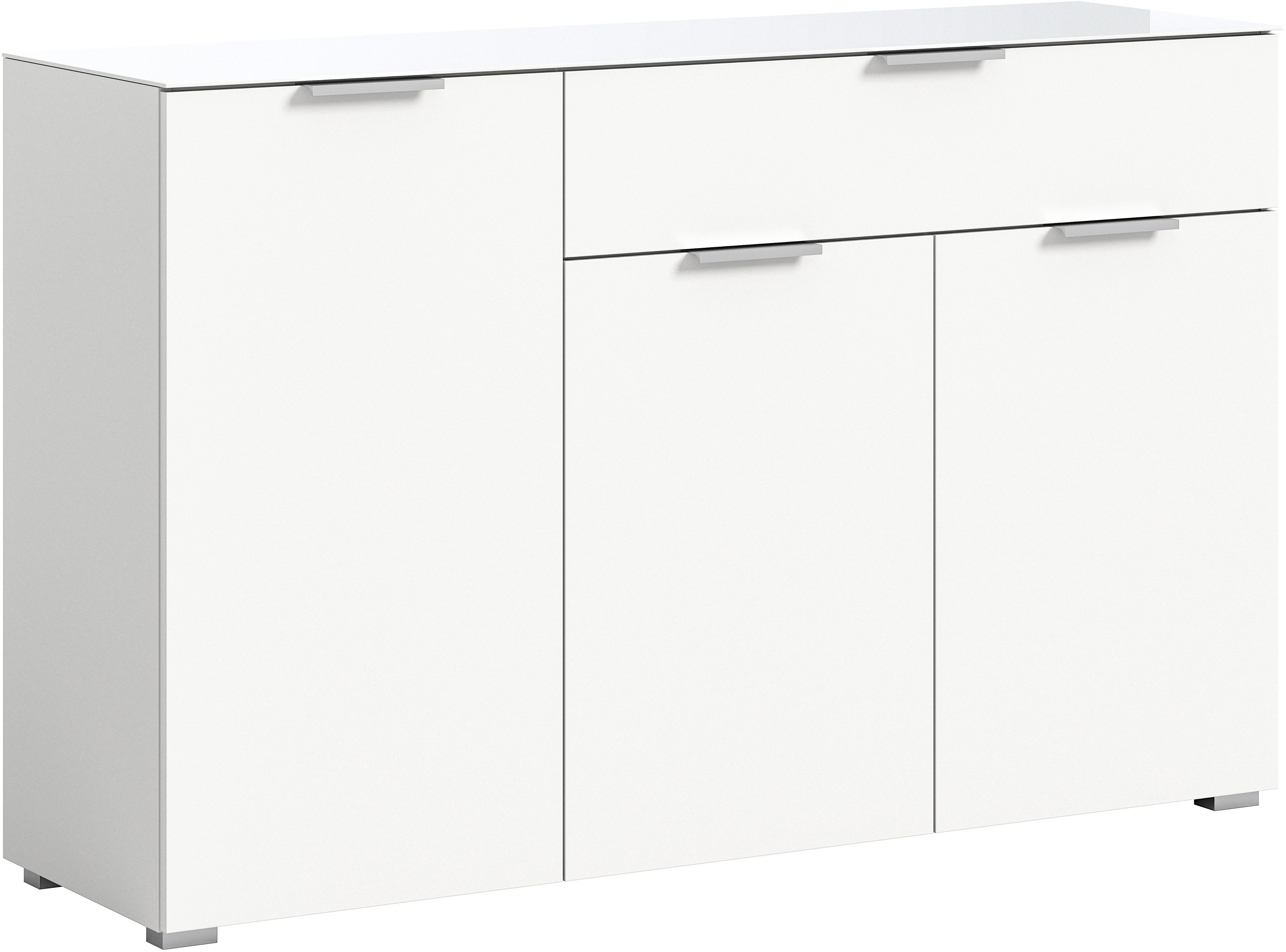 INOSIGN Sideboard Raio, Breite 135 cm, 3 Türen, 1 Schubkasten, Oberboden mi günstig online kaufen