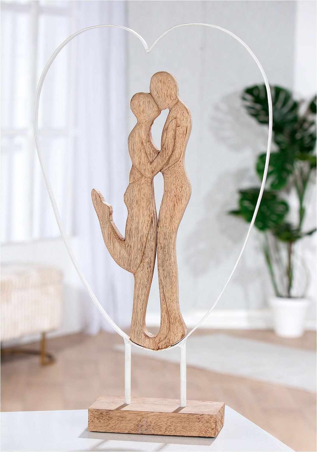 GILDE Skulptur Skulptur Herz Frisch verliebt