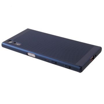 König Design Handyhülle Sony Xperia XA1, Sony Xperia XA1 Handyhülle Backcover Blau