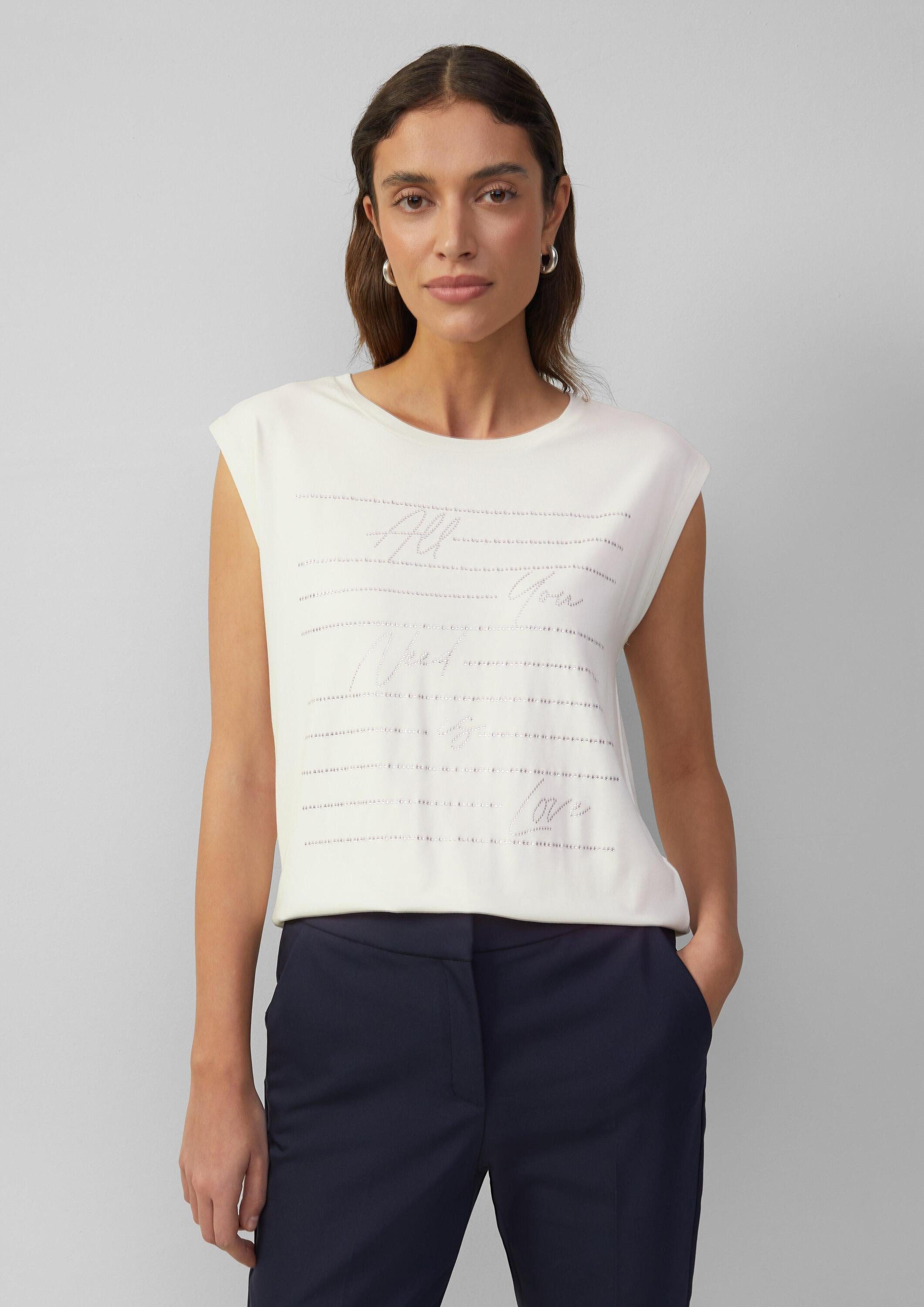 s.Oliver Muskelshirt T-Shirt T-Shirt im Relaxed günstig online kaufen