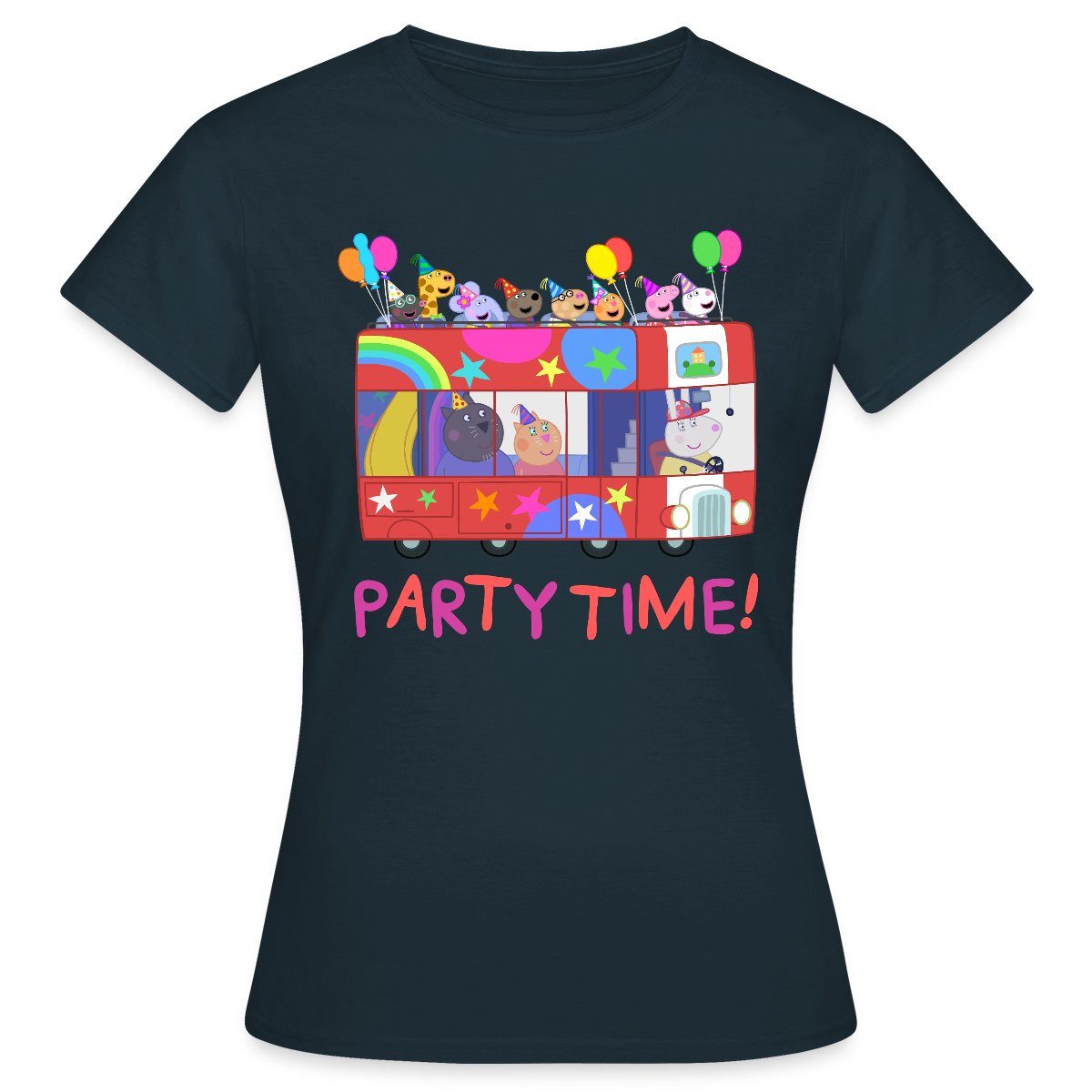Spreadshirt T-Shirt Peppa Pig Design Party günstig online kaufen