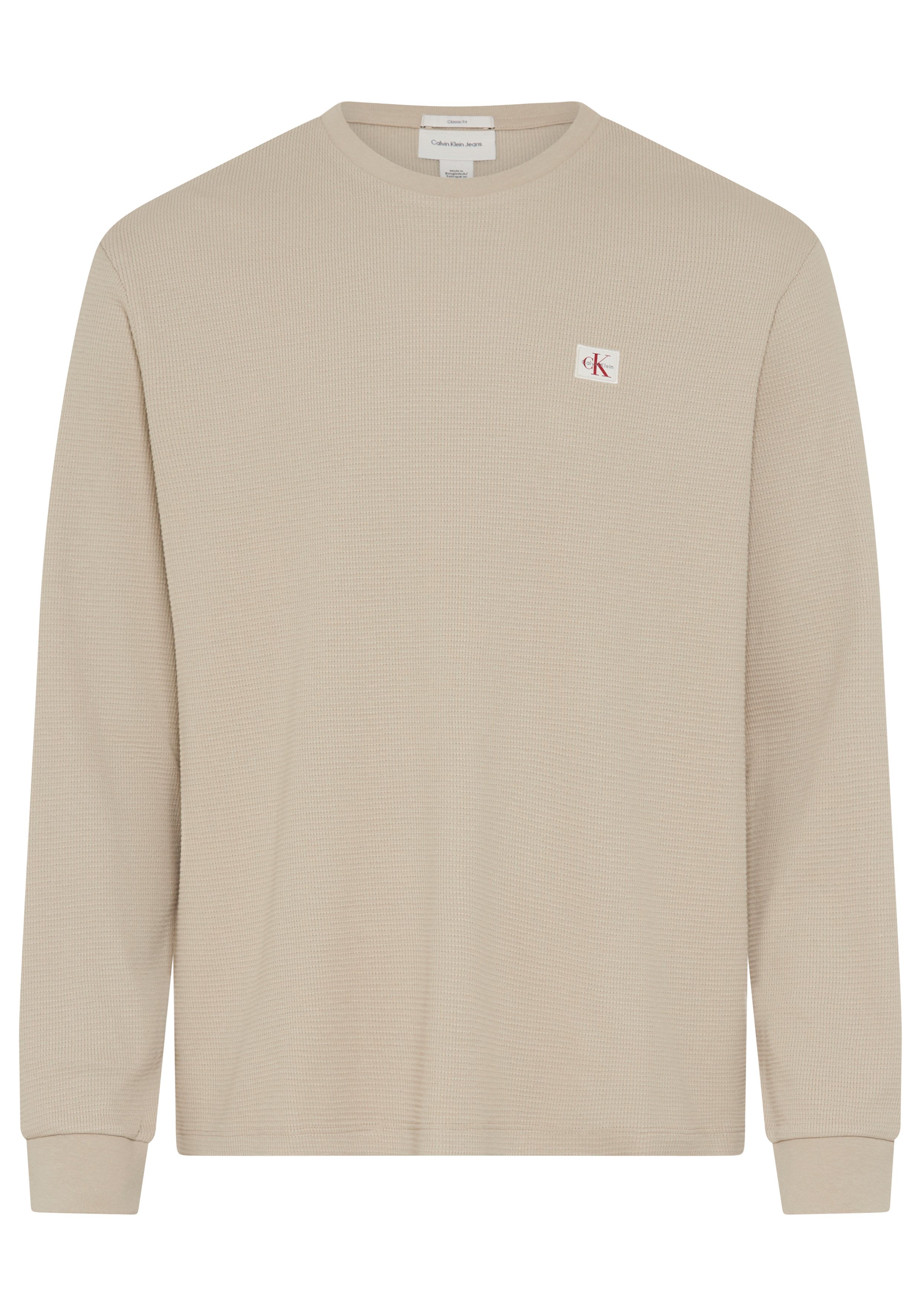 Calvin Klein Jeans Langarmshirt Mit Rundhalsausschnitt