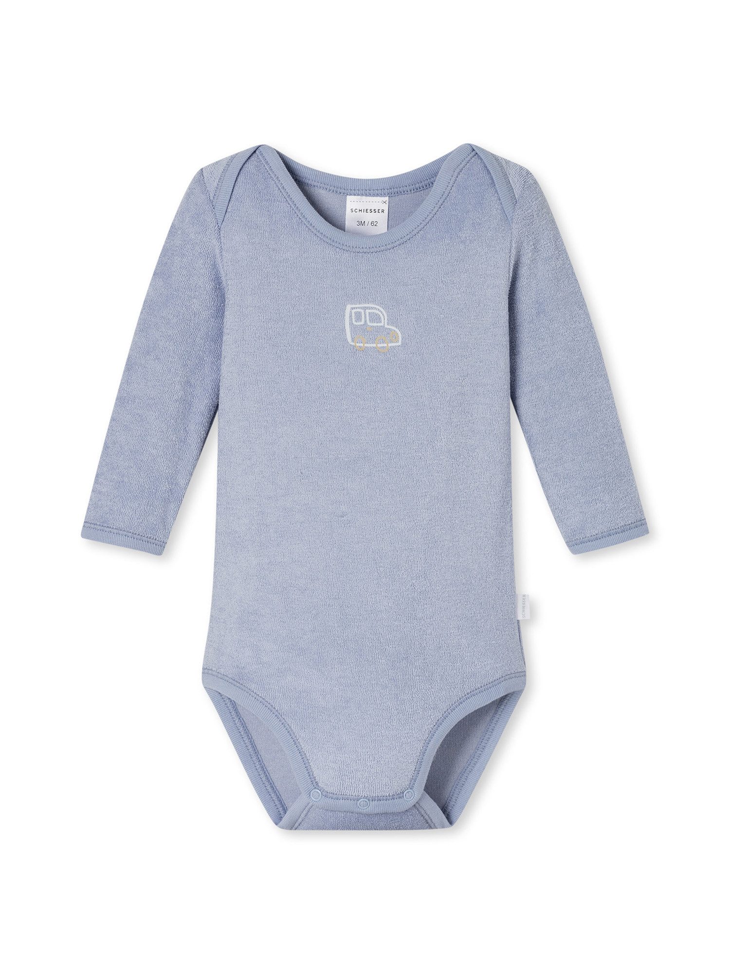 Schiesser Langarmbody Body 11 Body langarm, Longsleeve Bodysuit, Einteiler langarm