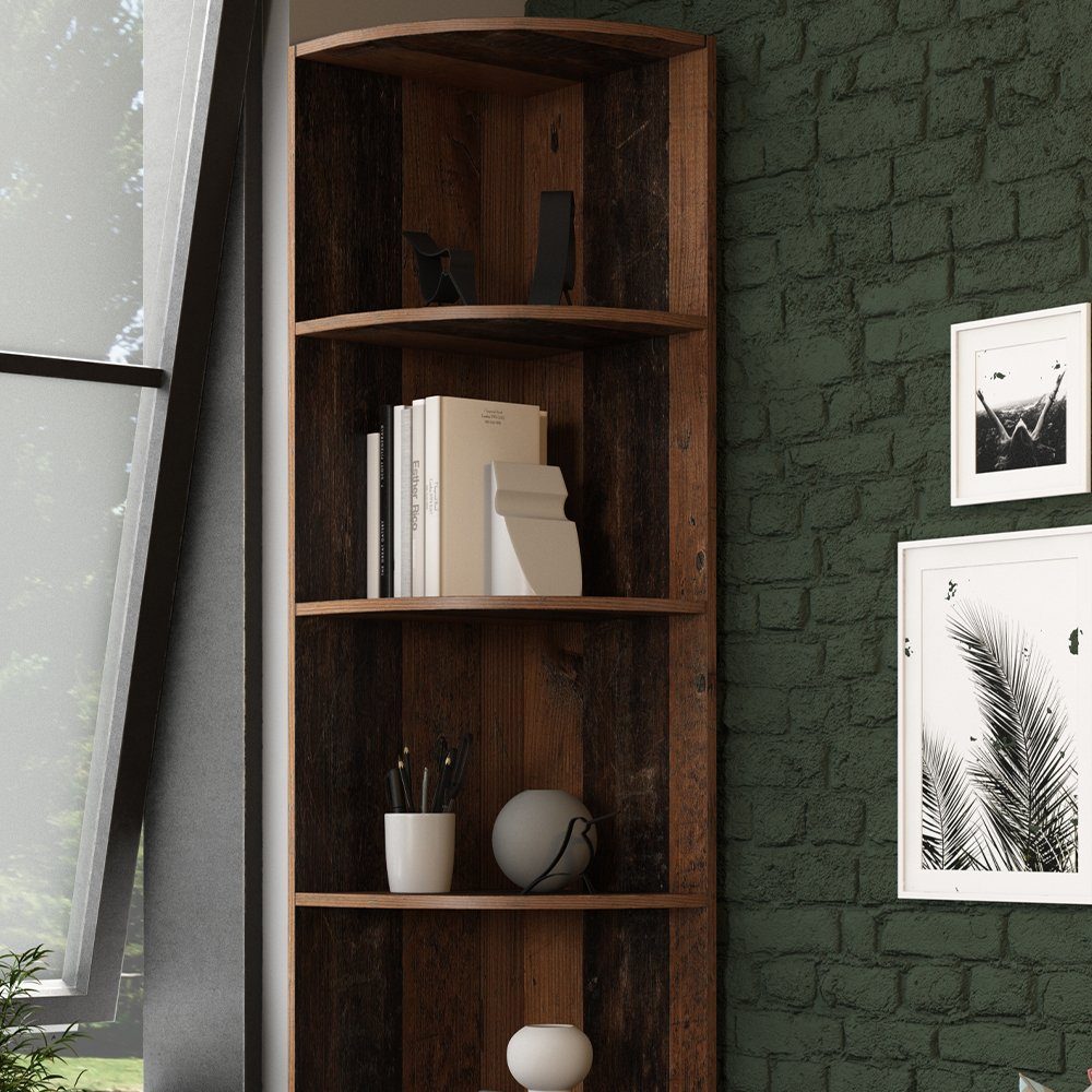 Vicco Eckregal Ecki, Antikholz, 40 x 180 cm