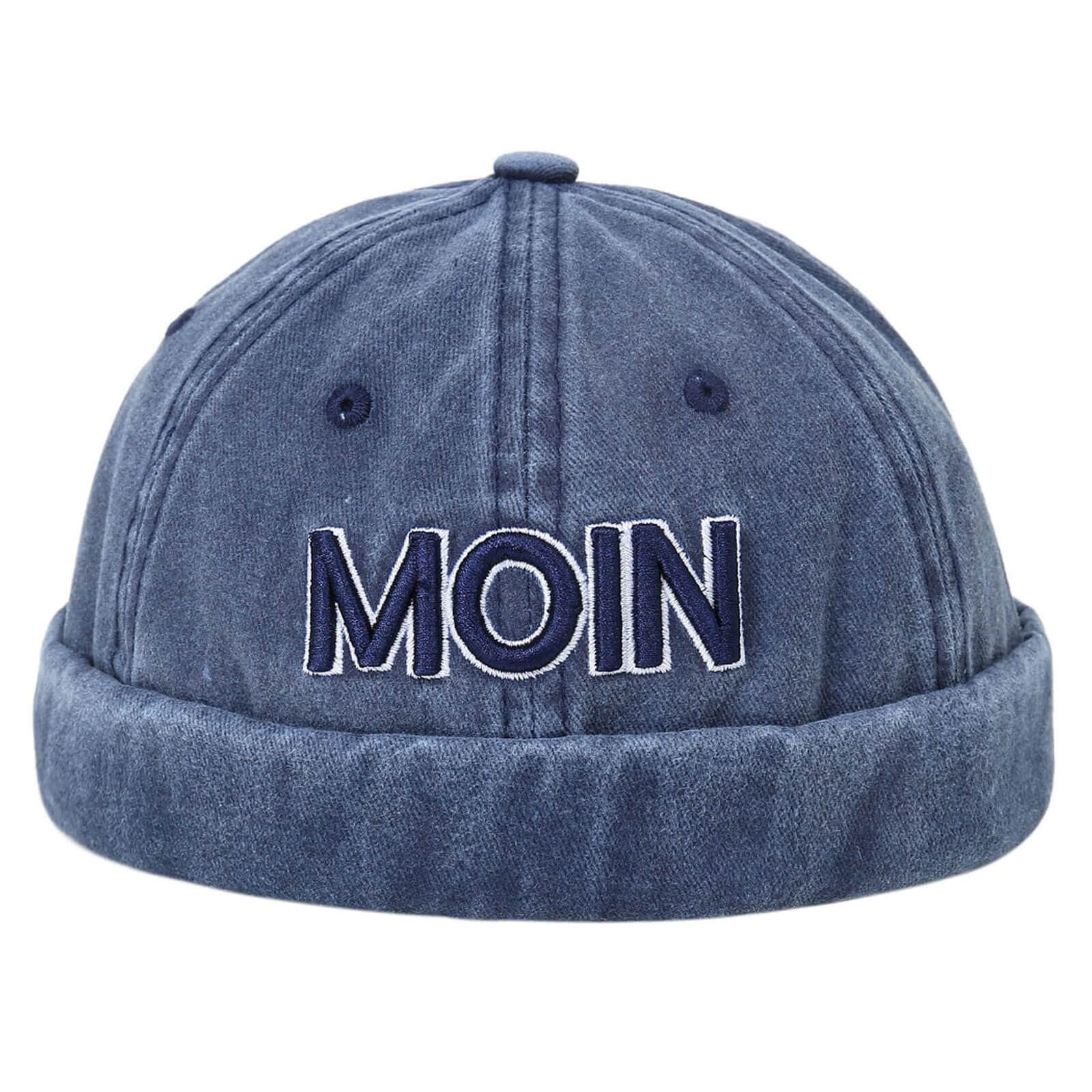 Leoberg Schiebermütze Docker Mütze aus Baumwolle - Schieber Caps und Dockermützen