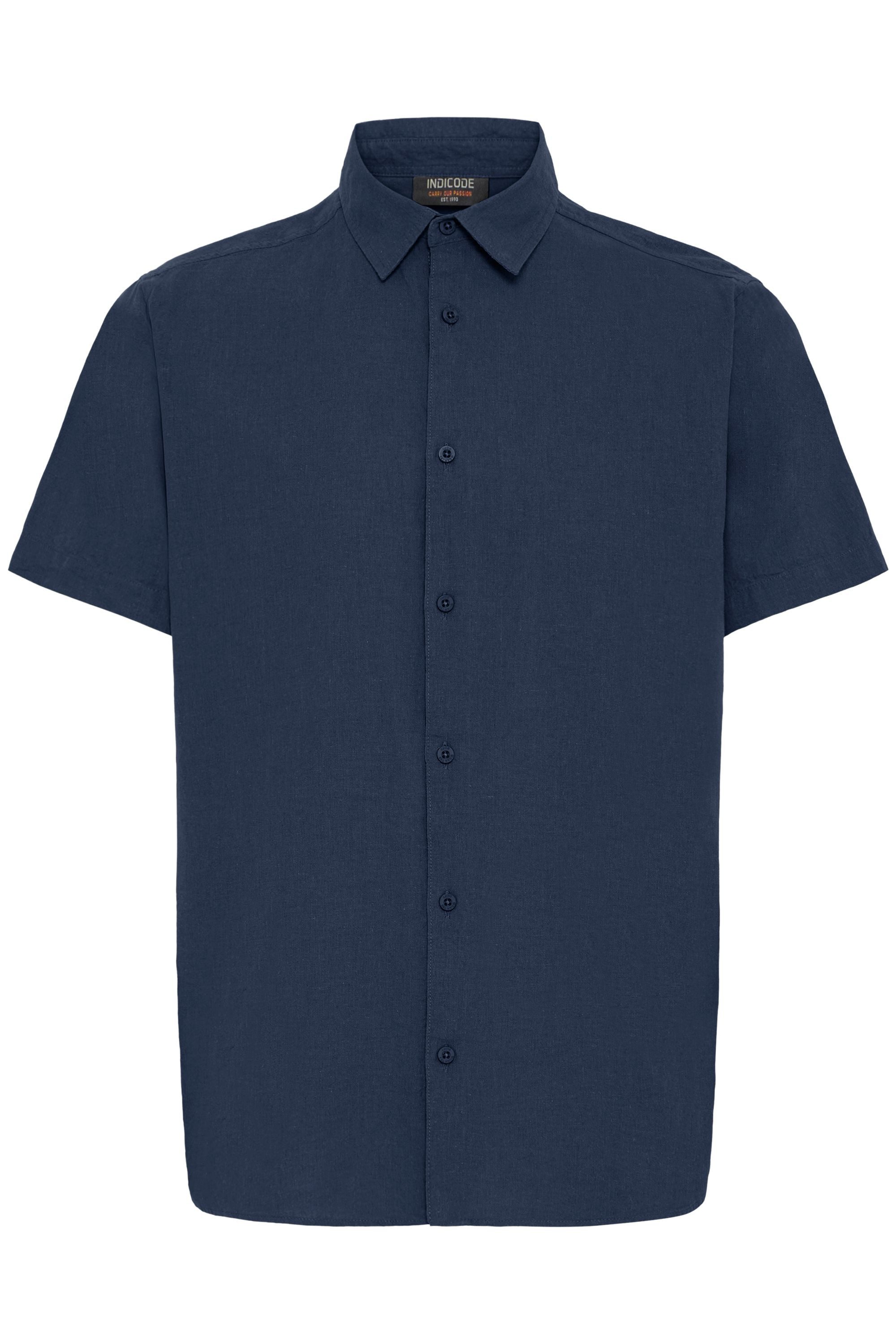 Indicode Leinenhemd IDMonk Sommerliches Leinenhemd günstig online kaufen